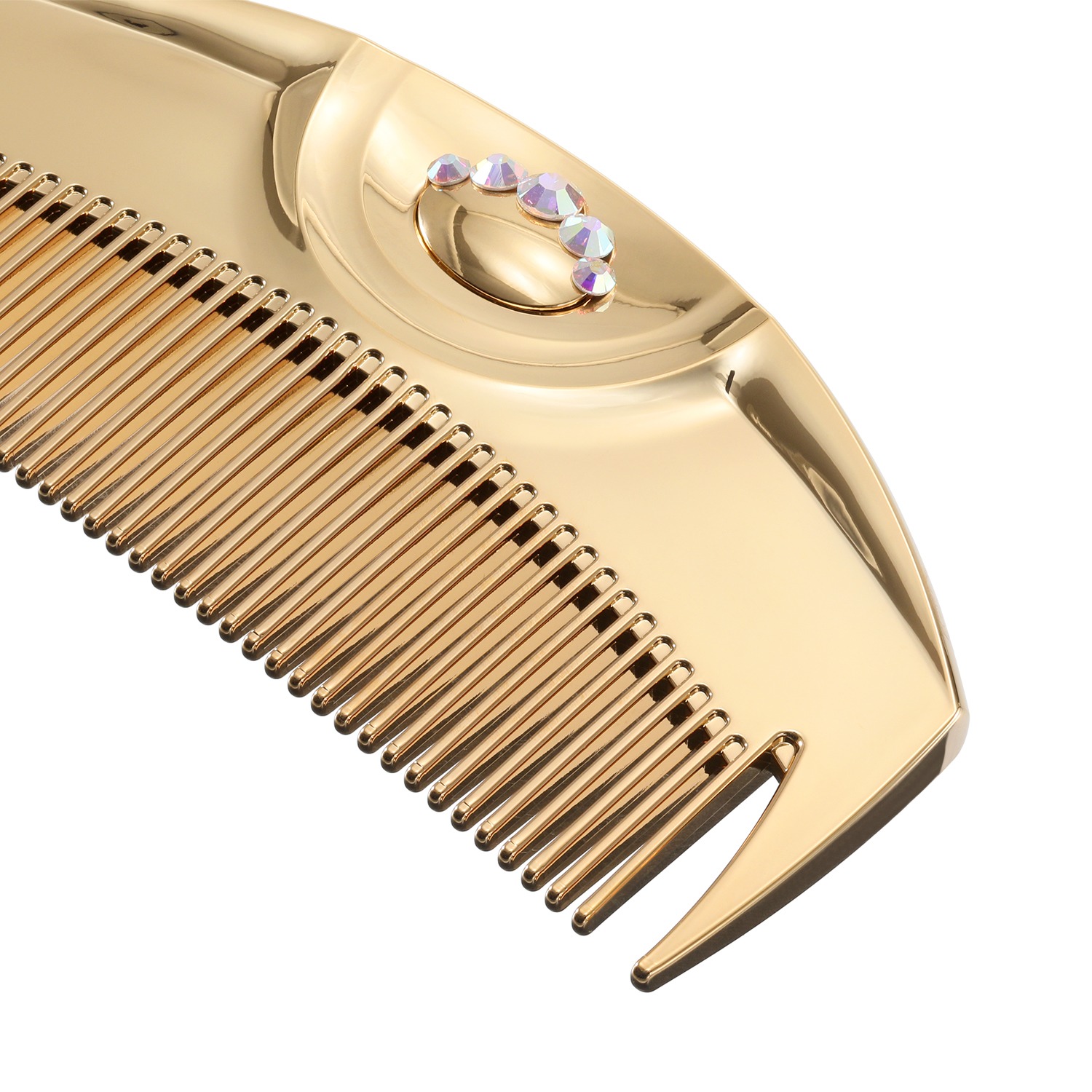 日本の先端技術と職人技 なめらかなくし通りの 艶やか美髪コーム ラブクロム ２４Ｋ　ＧＰツキ プレミアム プレシオサ ＜ゴールド＞