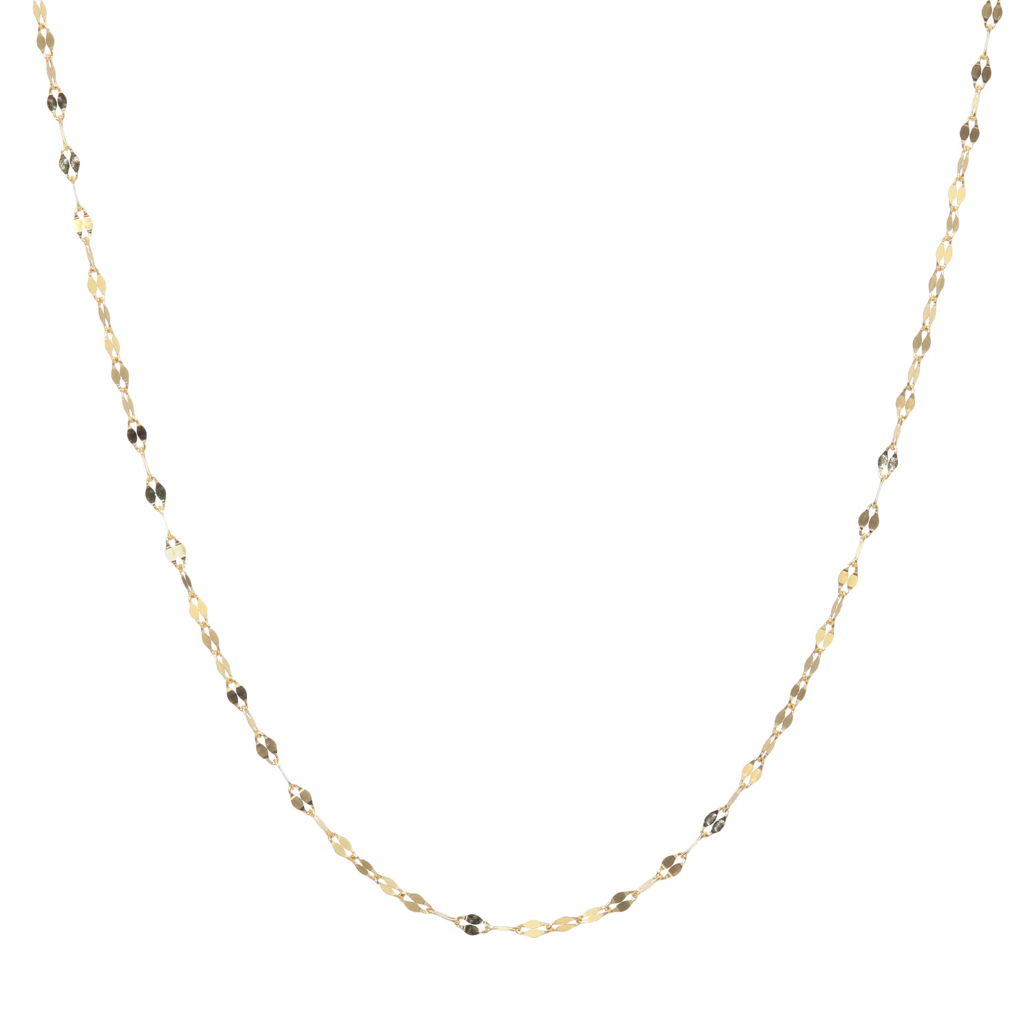 シャイン　シュプリーム １８Ｋ ペタルチェーン ネックレス