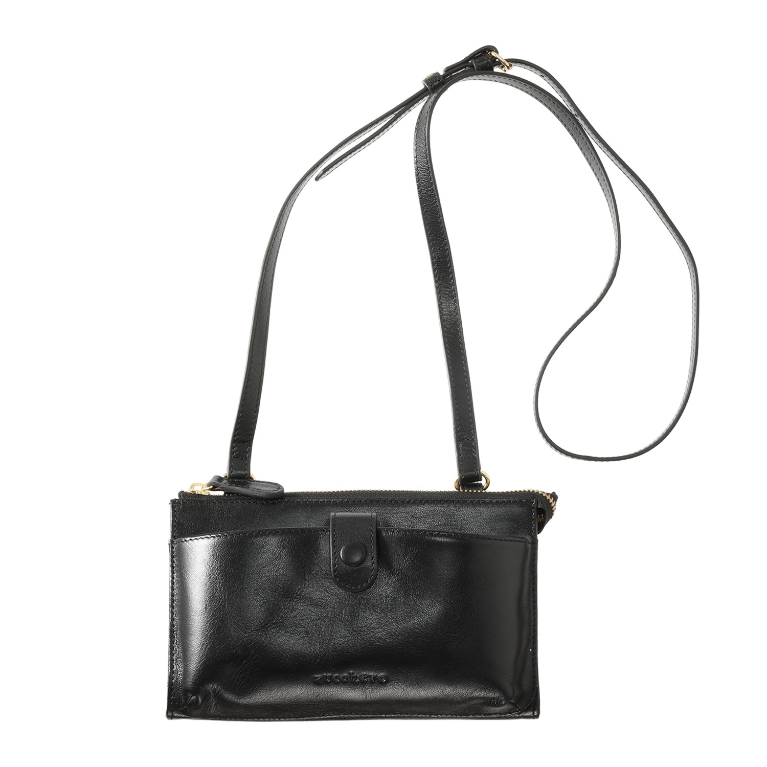 ズッケロ ゴートレザー スマホショルダーバッグ