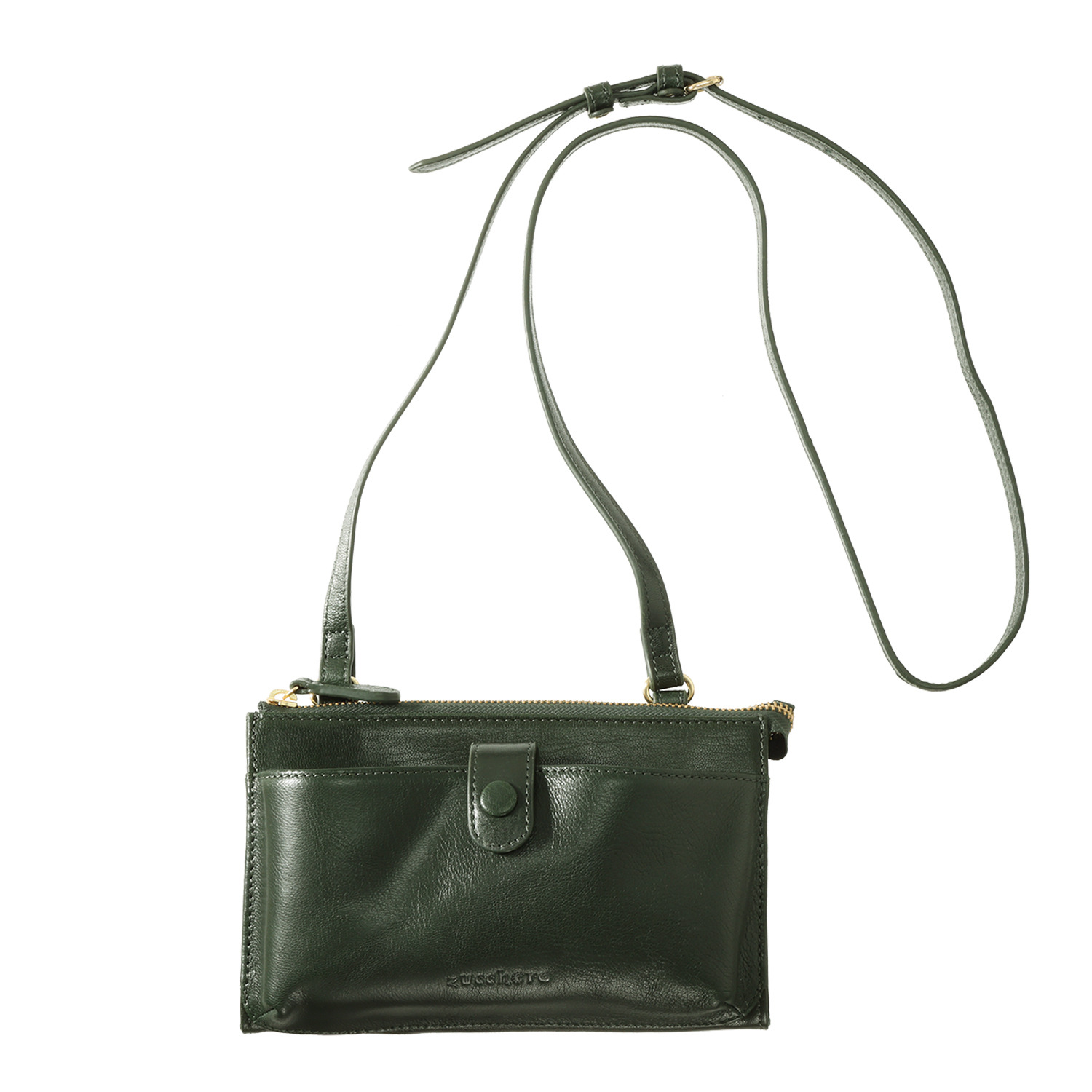 ズッケロ ゴートレザー スマホショルダーバッグ