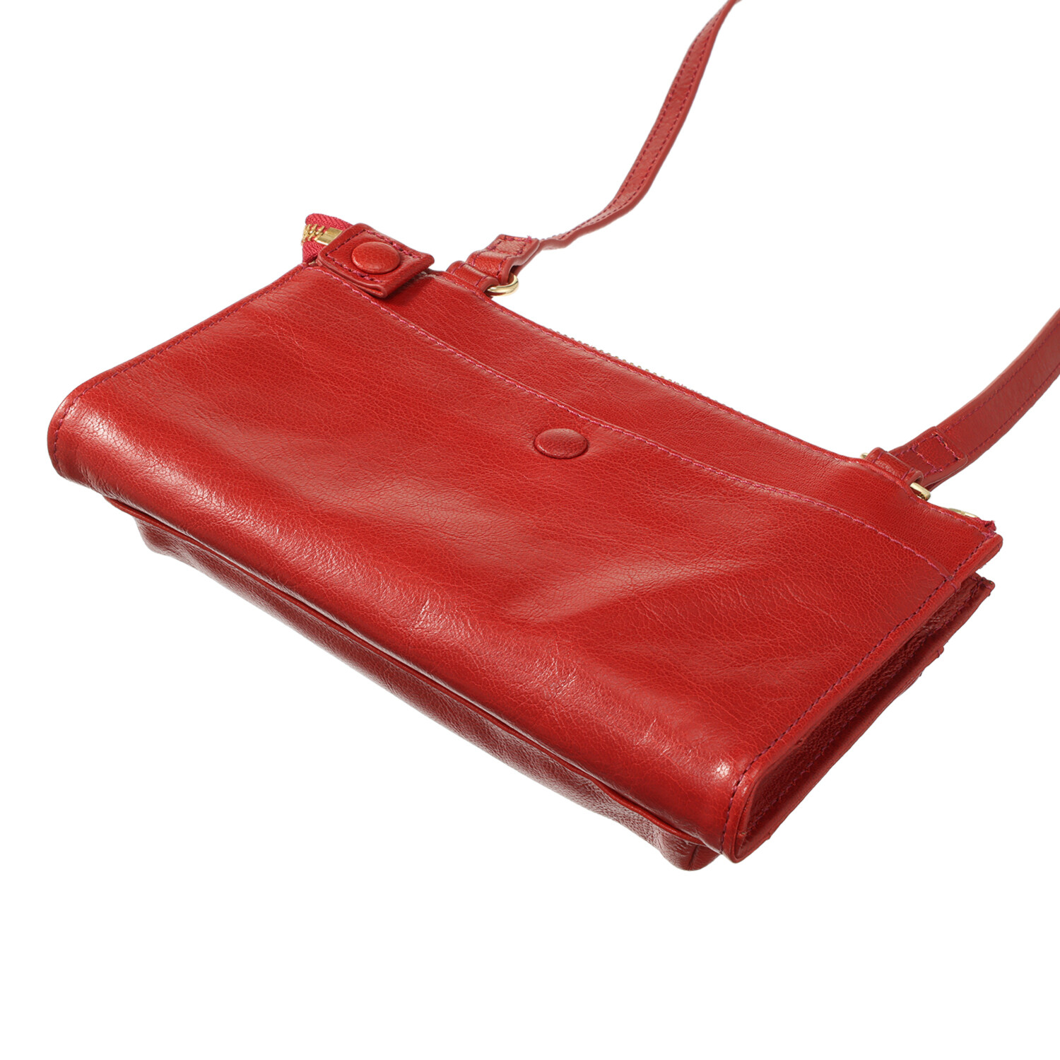 ズッケロ ゴートレザー スマホショルダーバッグ