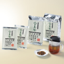 宝寿園 野草十八茶“宝寿茶” 増量＋どこでも茶こし＋ 耐熱マグカップセット