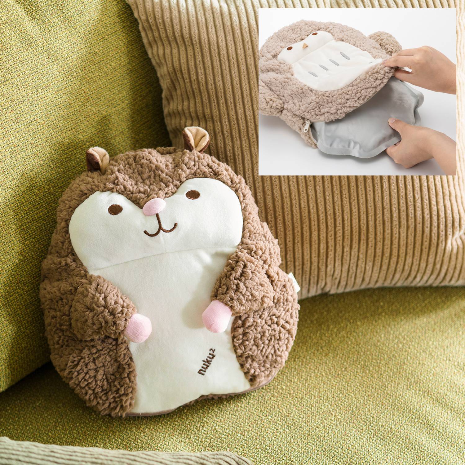 スリーアップ じんわりあったか！ 蓄熱式　湯たんぽ ぬくぬく（ハグ） ＥＷＴ−２１４５