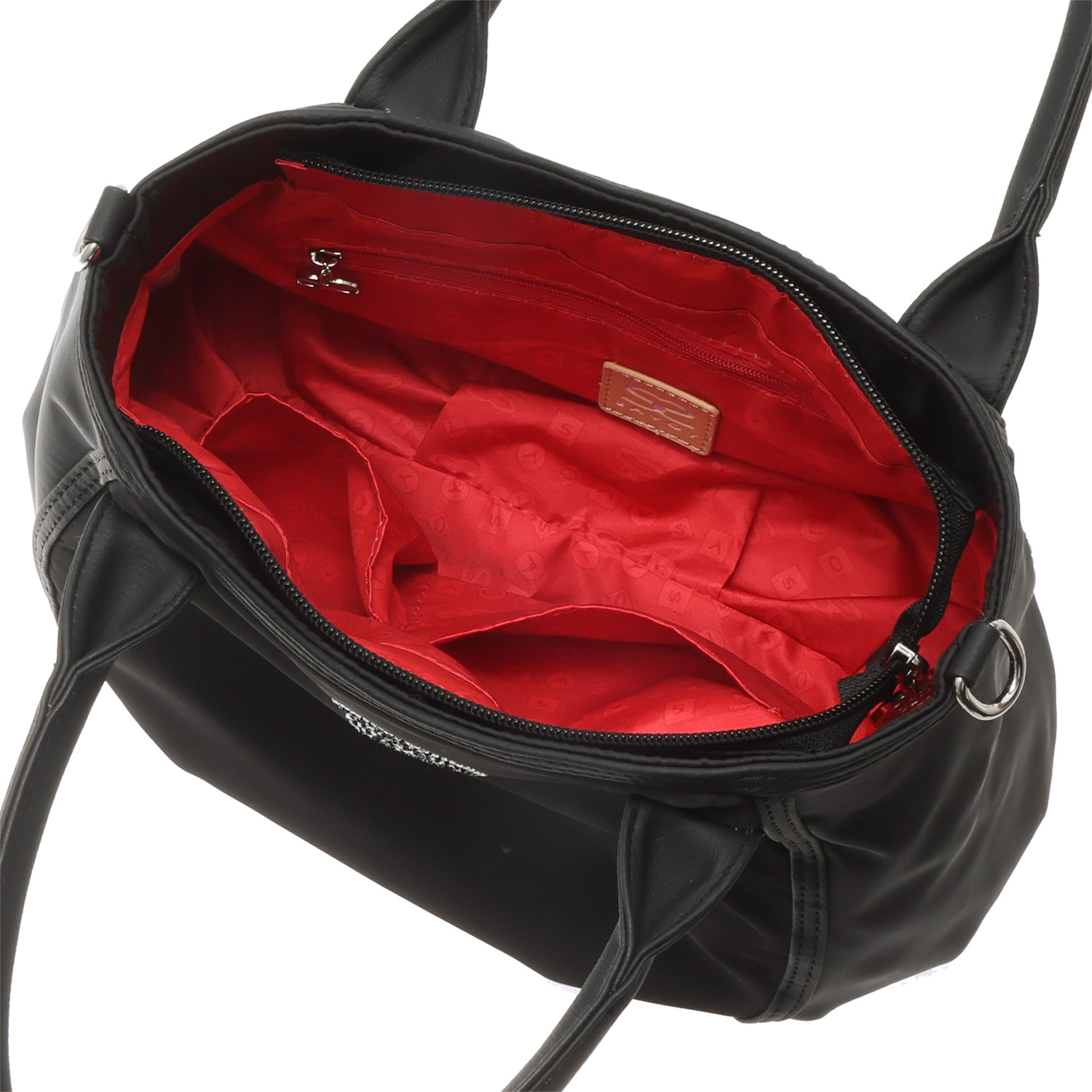 サボイ ビジューアクセント ２ウェイハンドバッグ