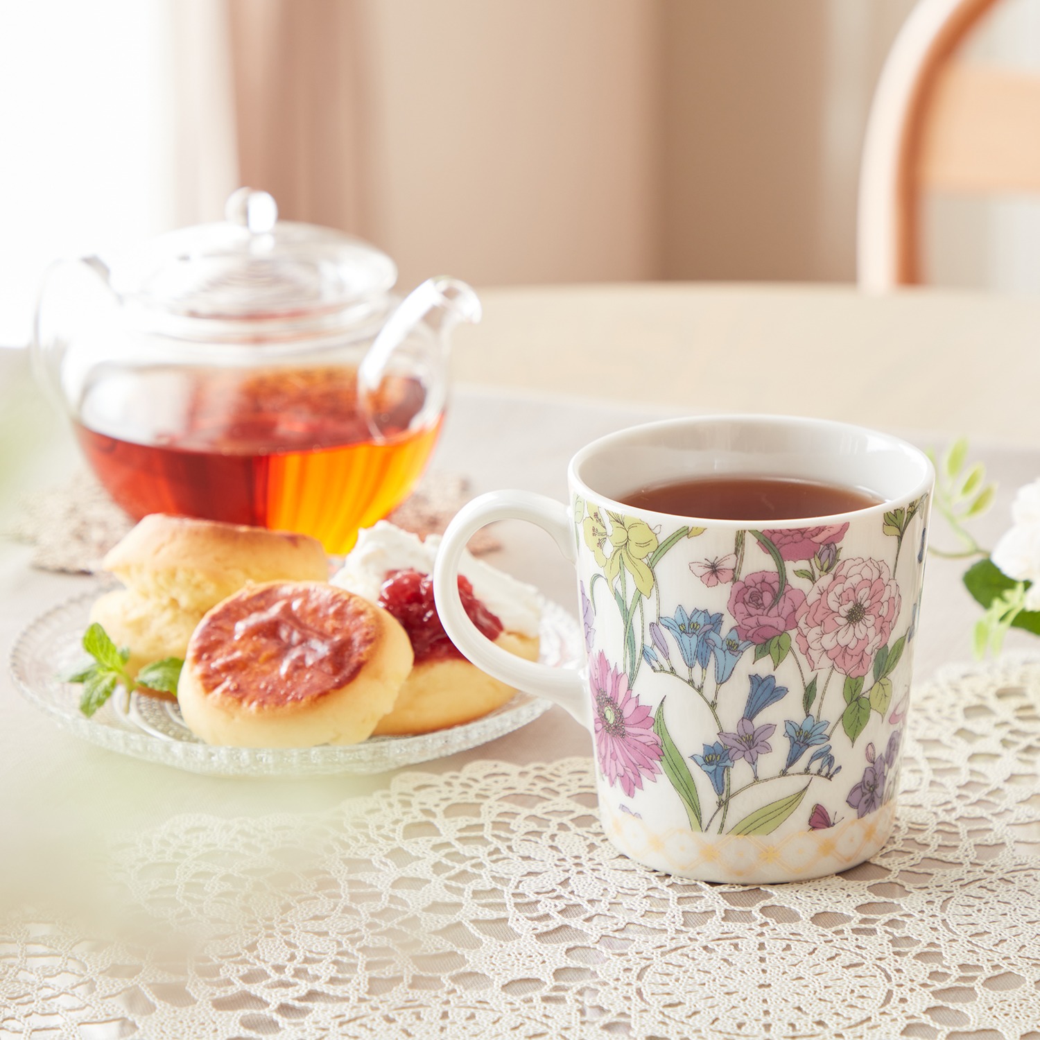 ローラアシュレイ マグカップ４柄セット