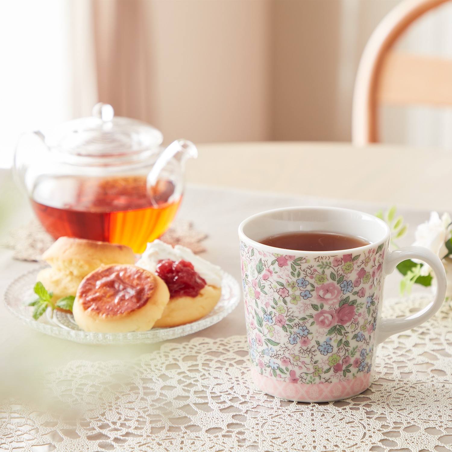 ローラアシュレイ マグカップ４柄セット