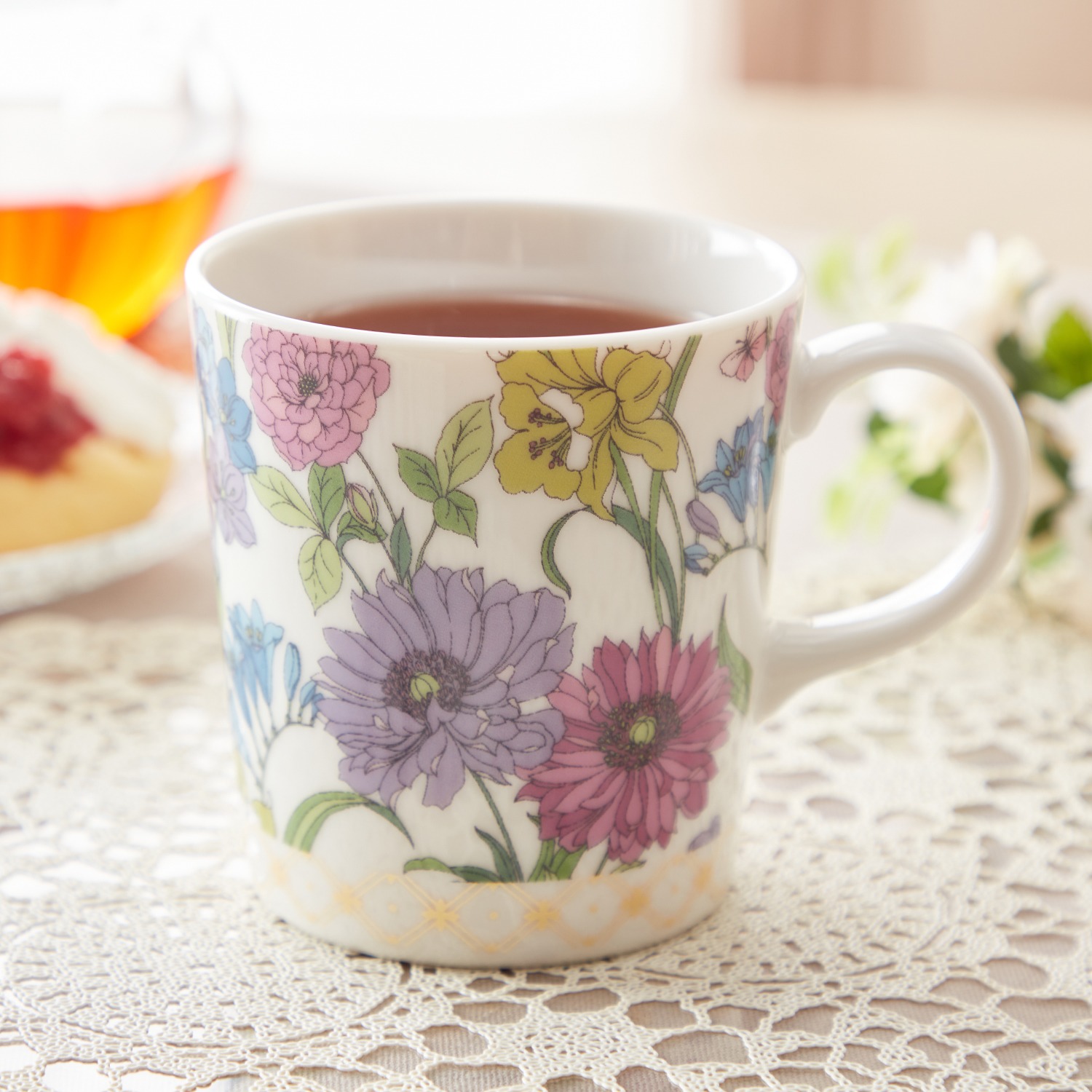 ローラアシュレイ マグカップ４柄セット