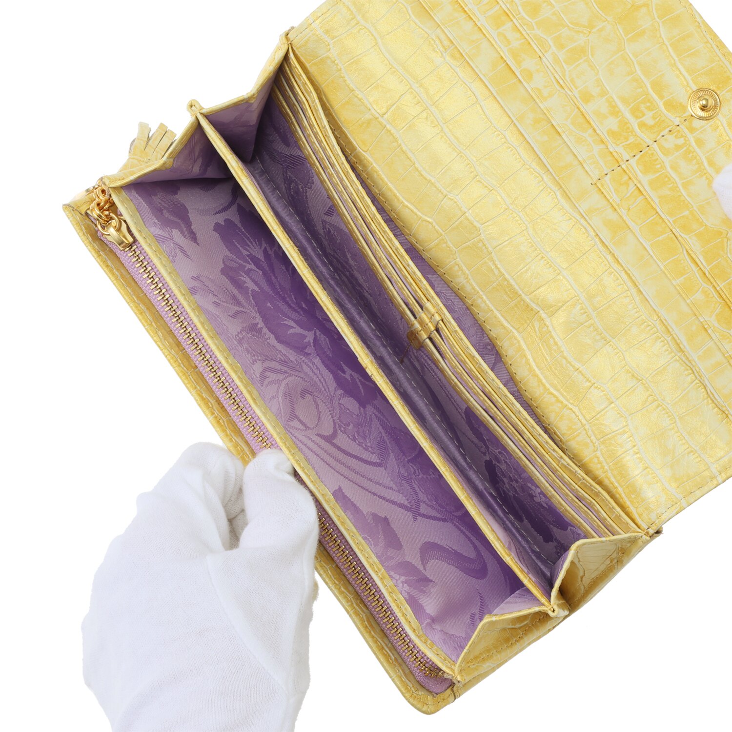 シンクビー！ “ゴールデンクリムト” 長財布