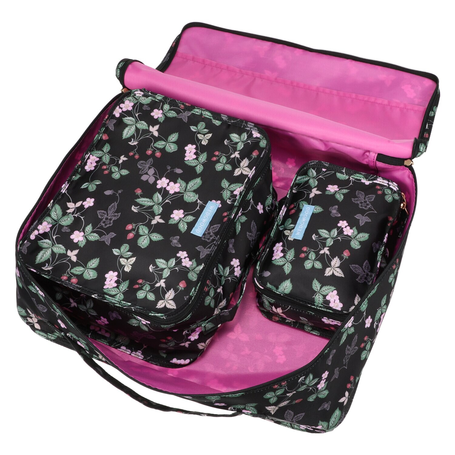 ウェッジウッド ワイルドストロベリー 収納ポーチ 大中小３点セット