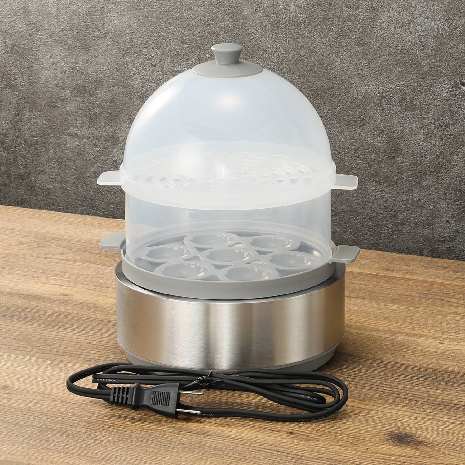 クイジナート ゆで卵と蒸し料理 ２段調理で楽しさ広がる！ クッキングスチーマー ＣＥＣ−２０Ｊ