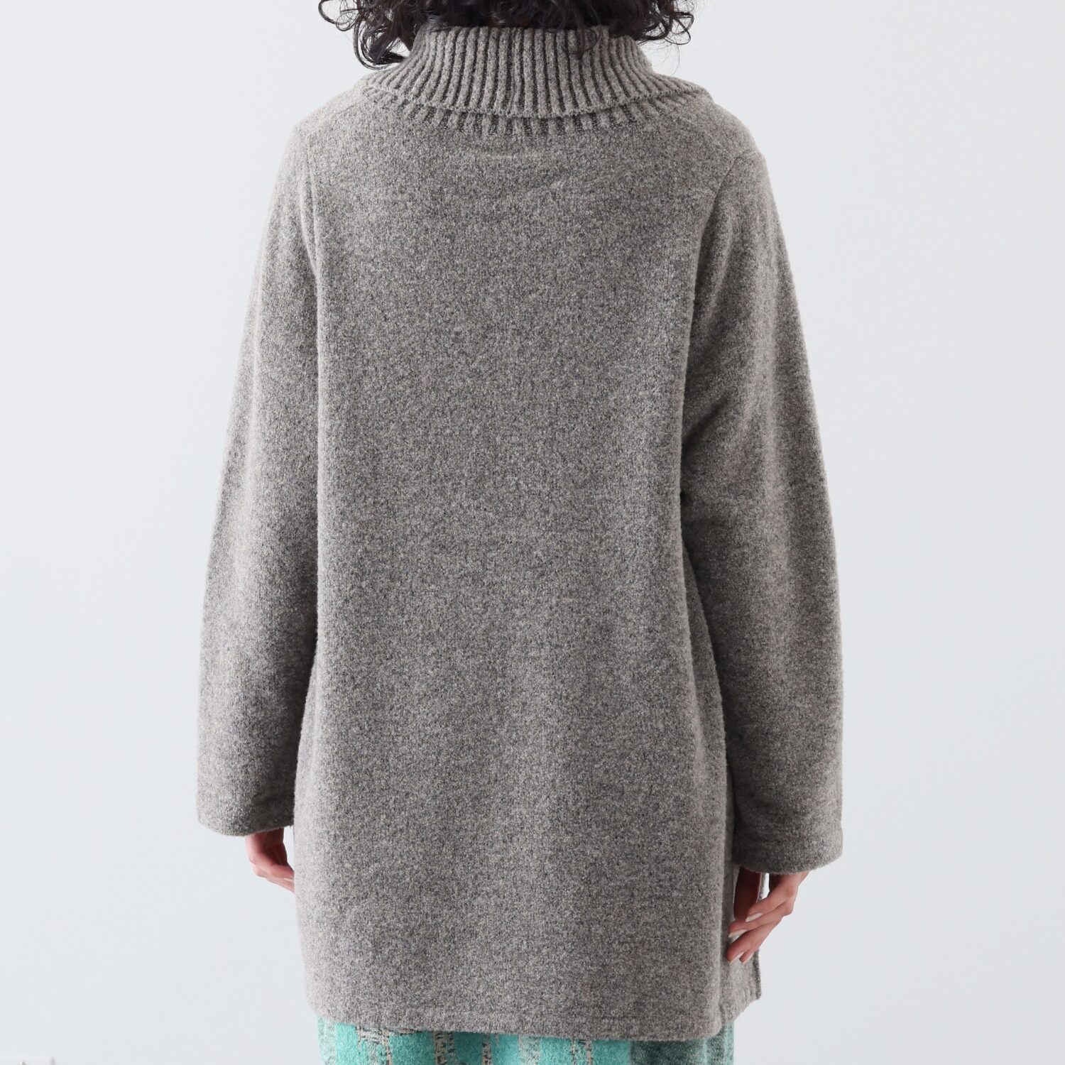 フィルファーレ 無地ロングカーディガン