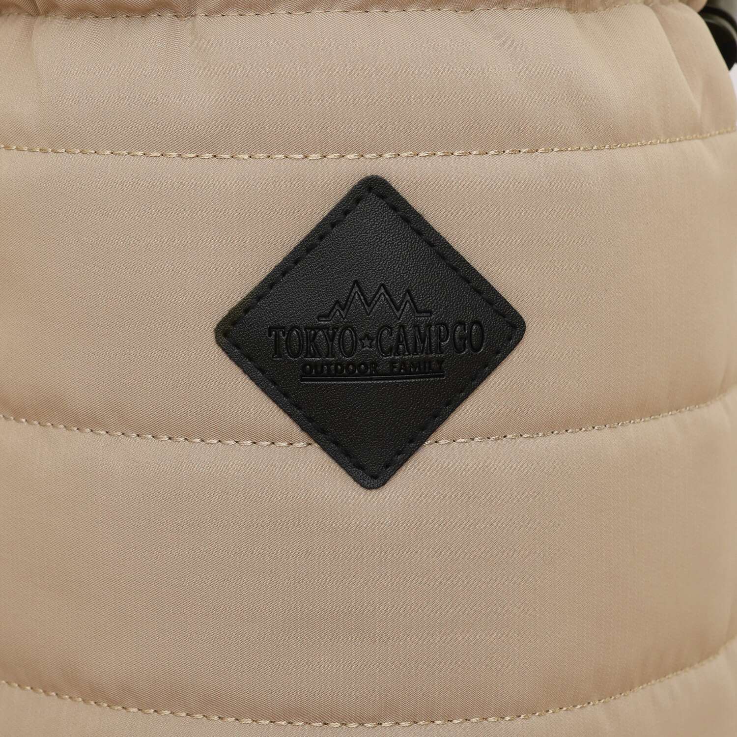 トーキョーキャンプゴー 寒い冬の必需品 ナイロンボアフリース レッグウォーマー