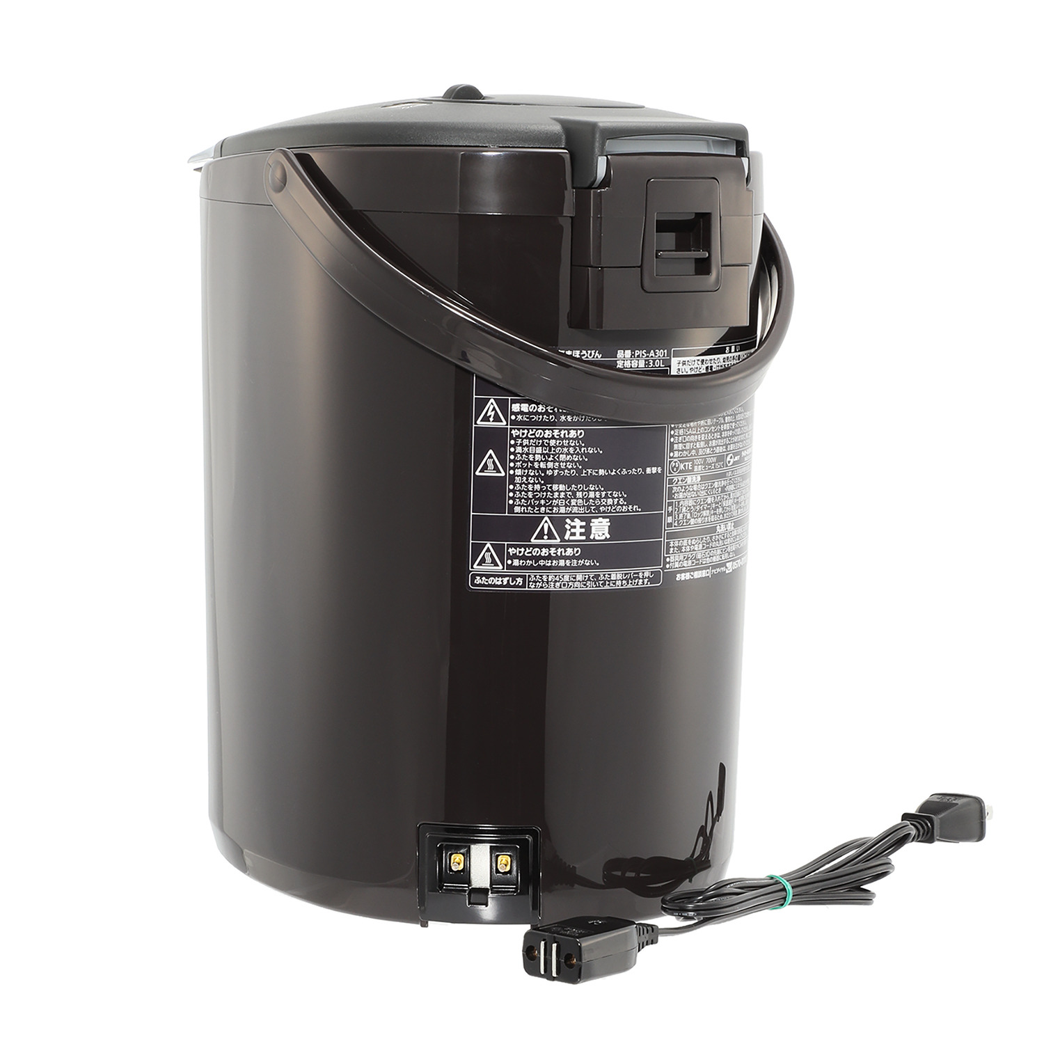 タイガー たっぷり沸かして まほうびんで保存！ 蒸気レス ＶＥ電気まほうびん “とく子さん” ＰＩＳ−Ａ１ ＜コードレスタイプ＞