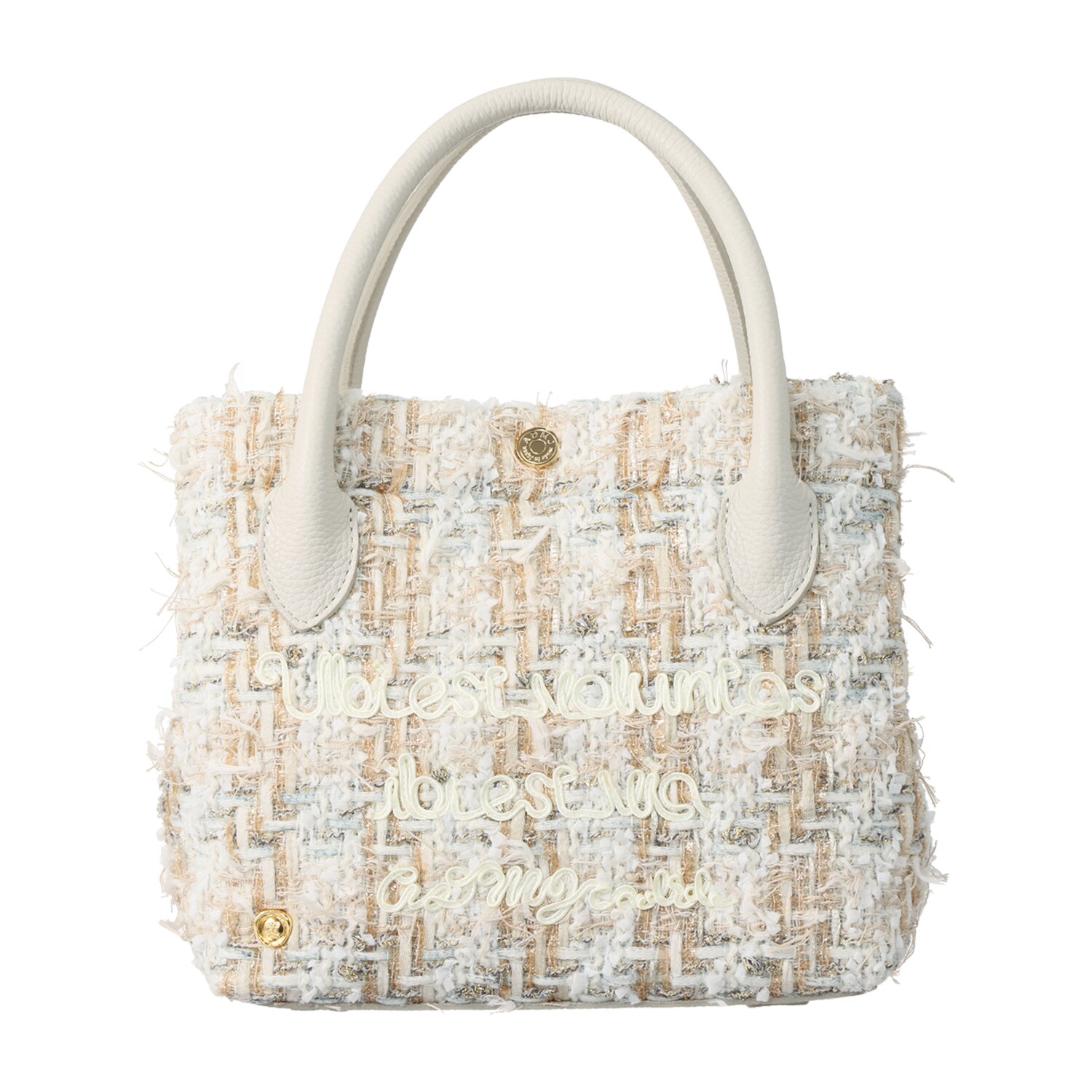 エーディーエムジェイ リントンツイード社 ファンシーツイード トートバッグ ＜Ｓ＞