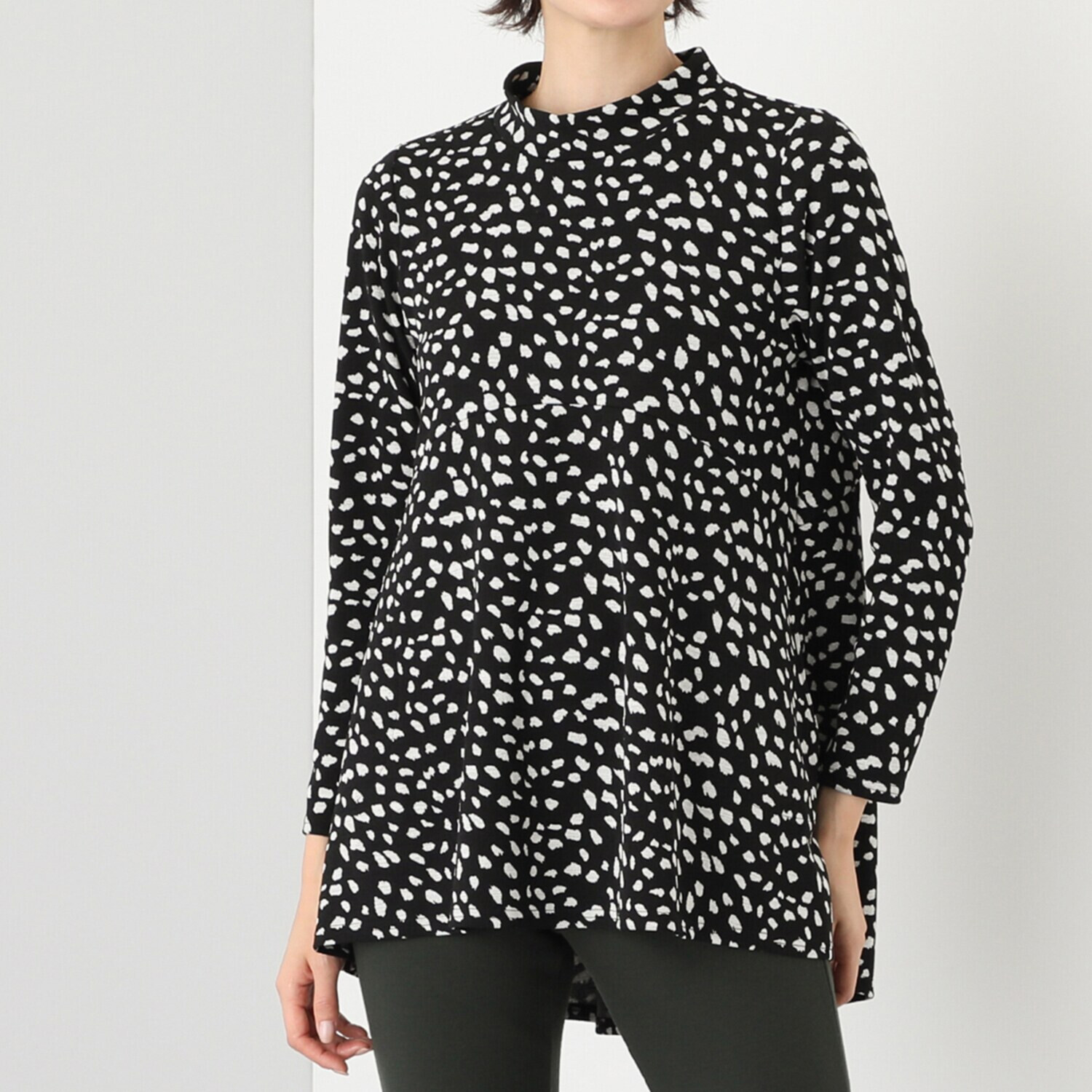 ダジュール デザインプリント チュニック