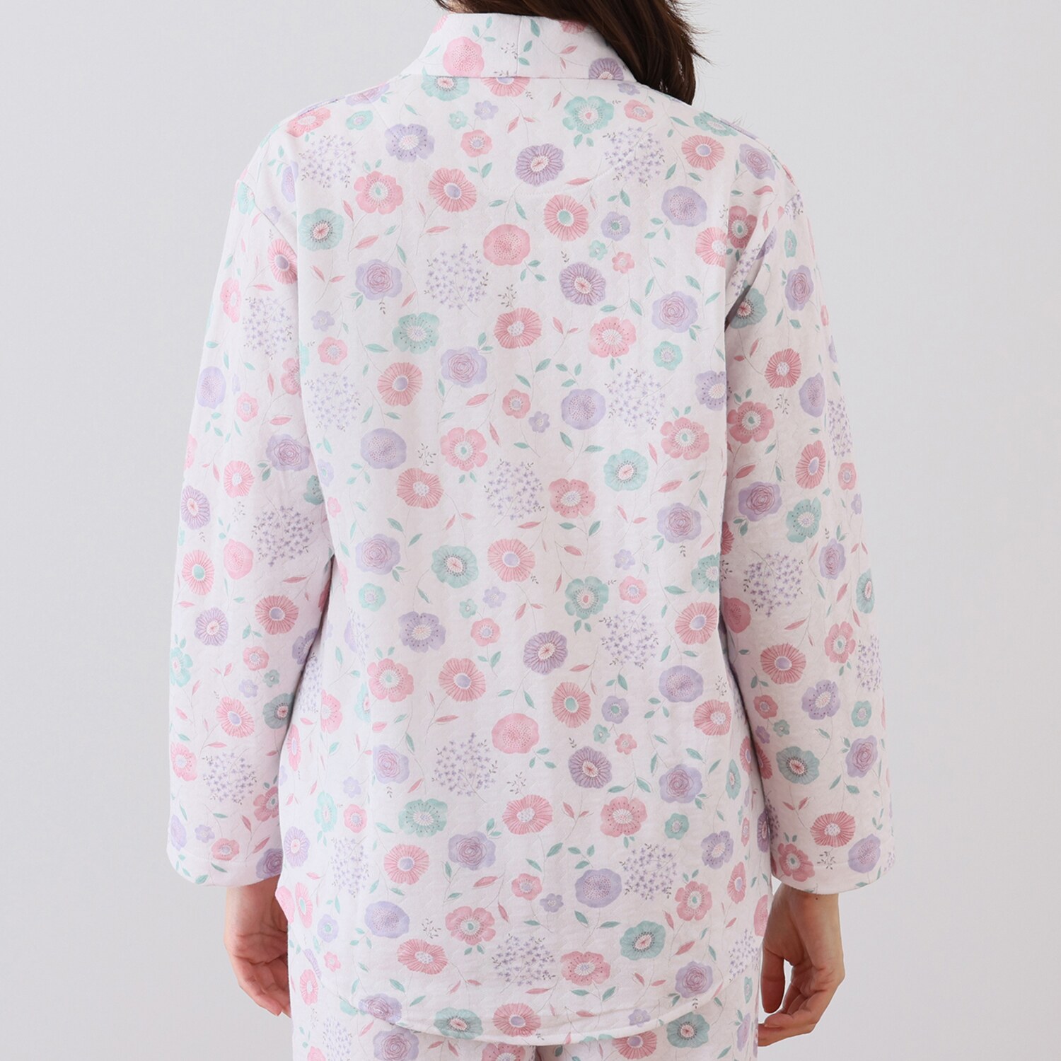 ロマンス小杉 日本の匠が手掛ける モイスチャーコットン キルトニット あったかパジャマ