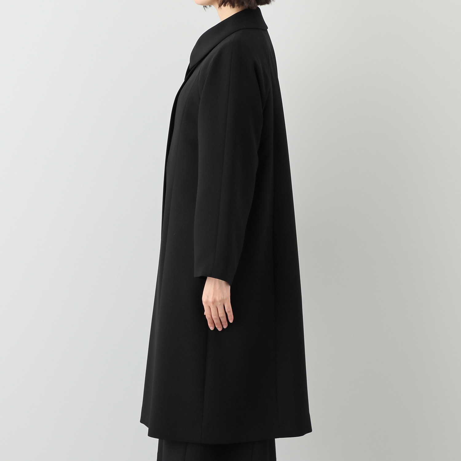 ニュイ ブラックフォーマル 洗濯機で洗える ライナー付 着回しコート