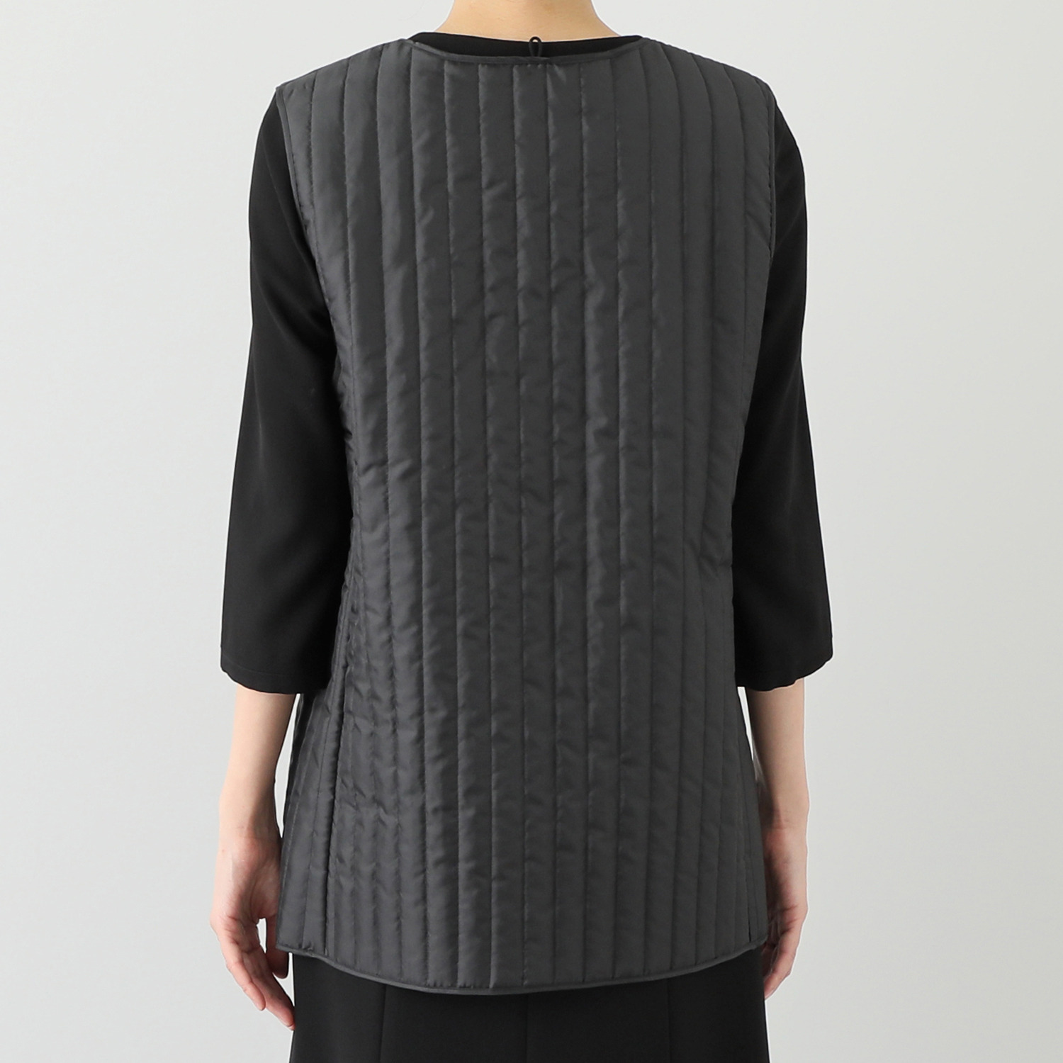 ニュイ ブラックフォーマル 洗濯機で洗える ライナー付 着回しコート