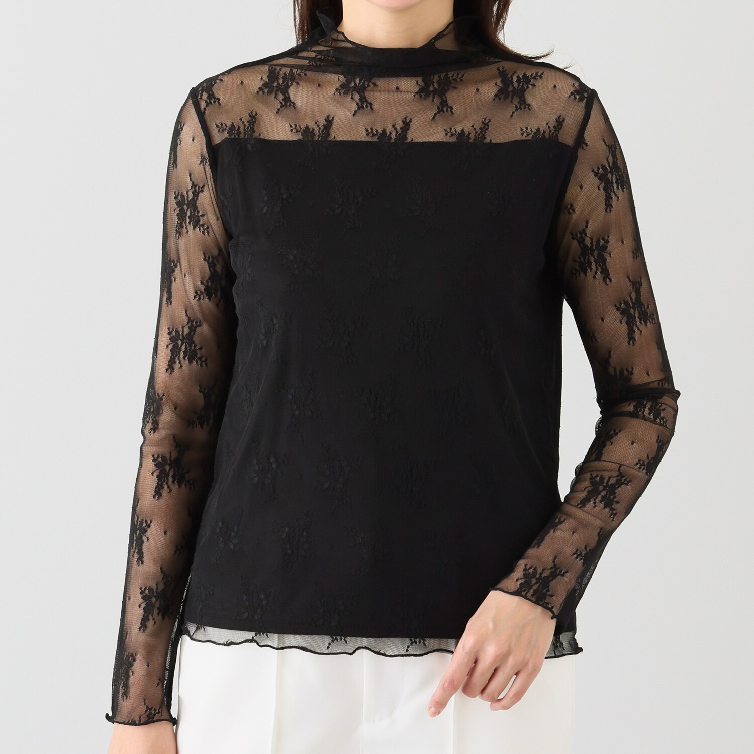 エアリーフェアリー シアーデザイン インナープルオーバー