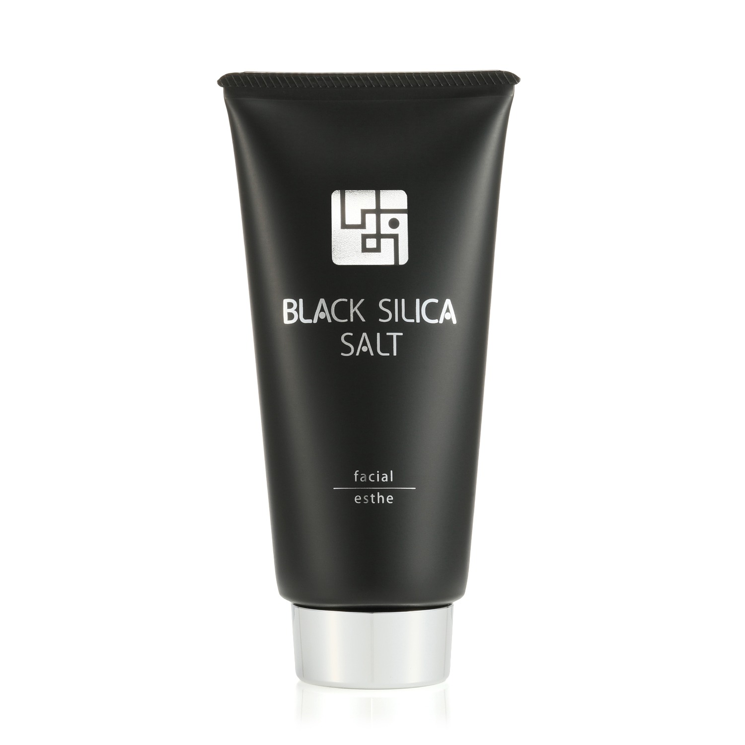 ブラックシリカソルト ソルトエステ洗顔で 透明感あふれるお肌へ！ フェイシャルエステ （スクラブ洗顔料）