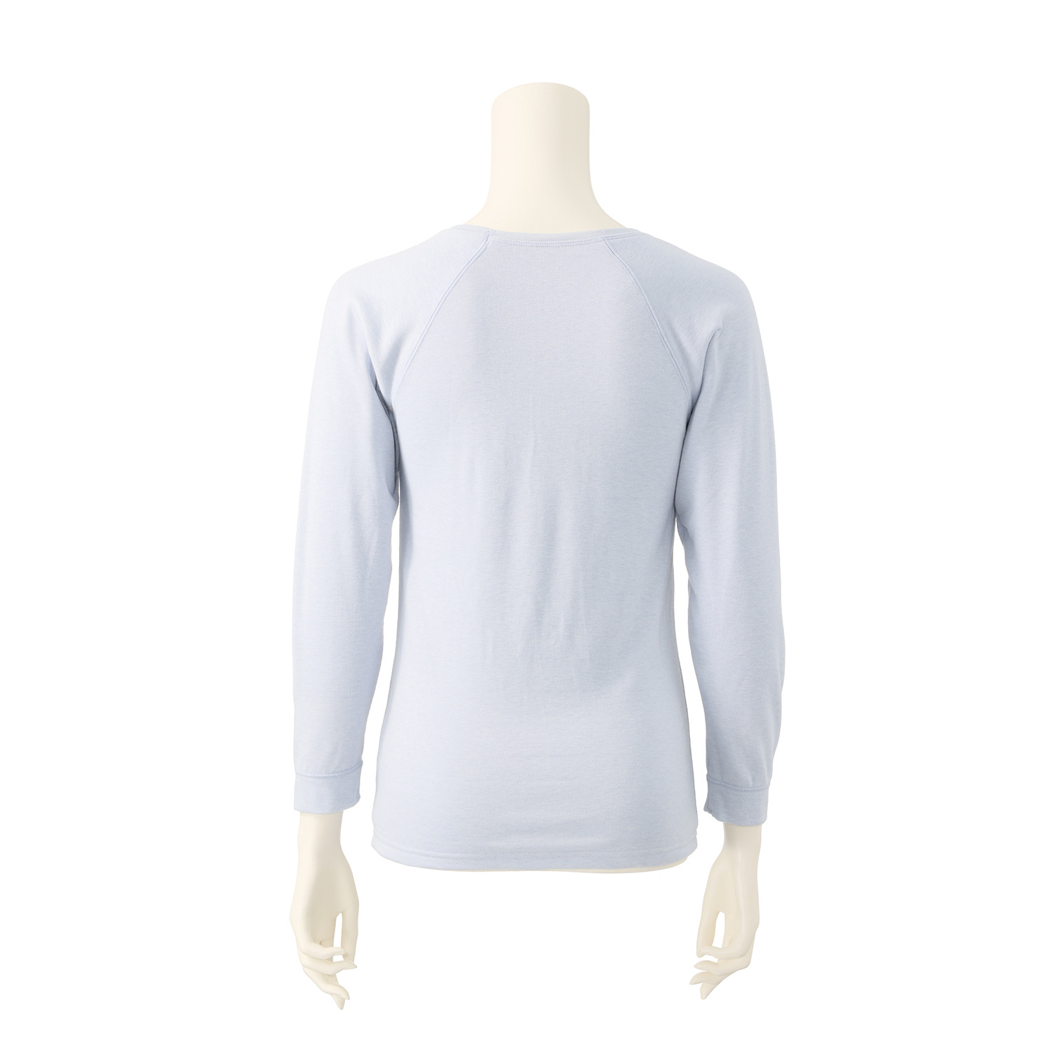 ジュエル 薔薇オイル配合 しっとりなめらか あったかＷ重ね 八分袖インナー３枚セット