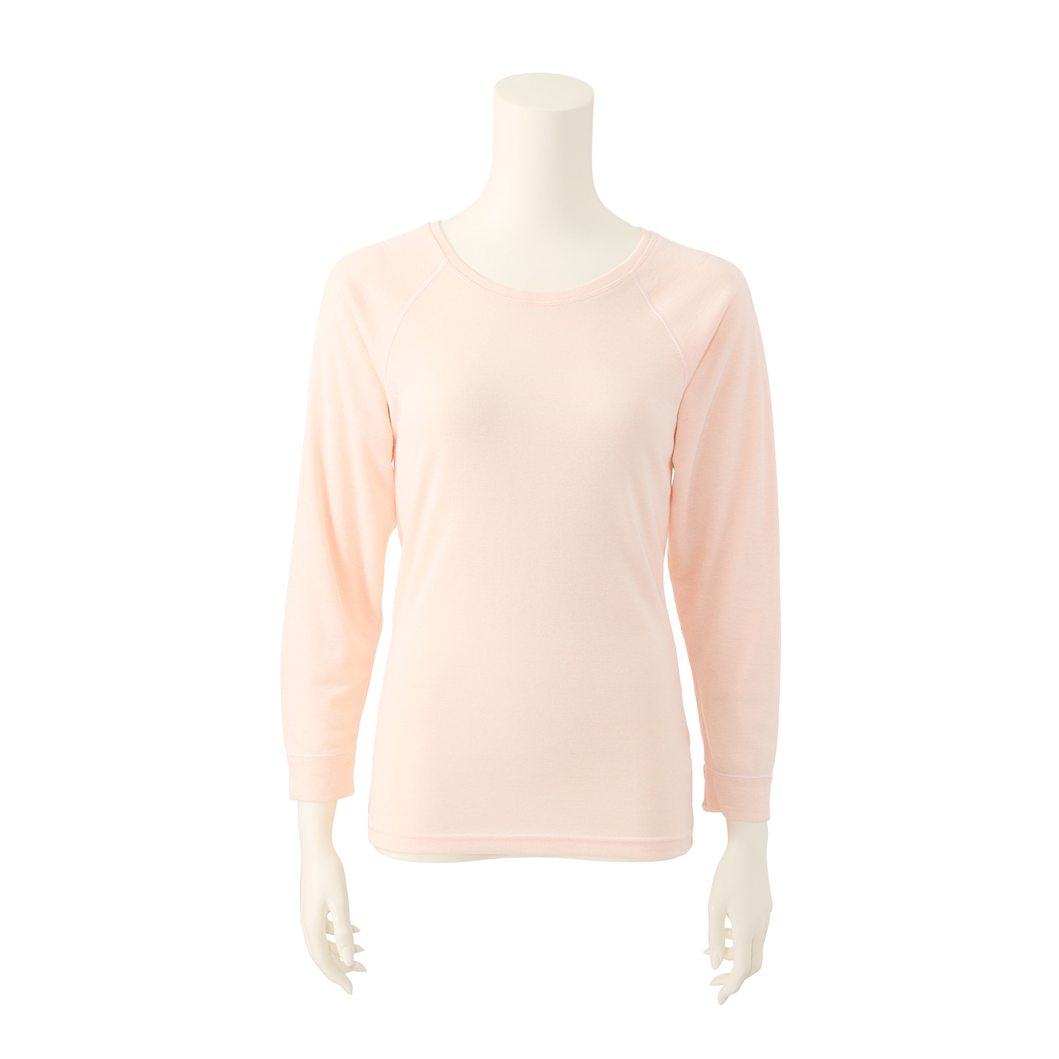 ジュエル 薔薇オイル配合 しっとりなめらか あったかＷ重ね 八分袖インナー３枚セット