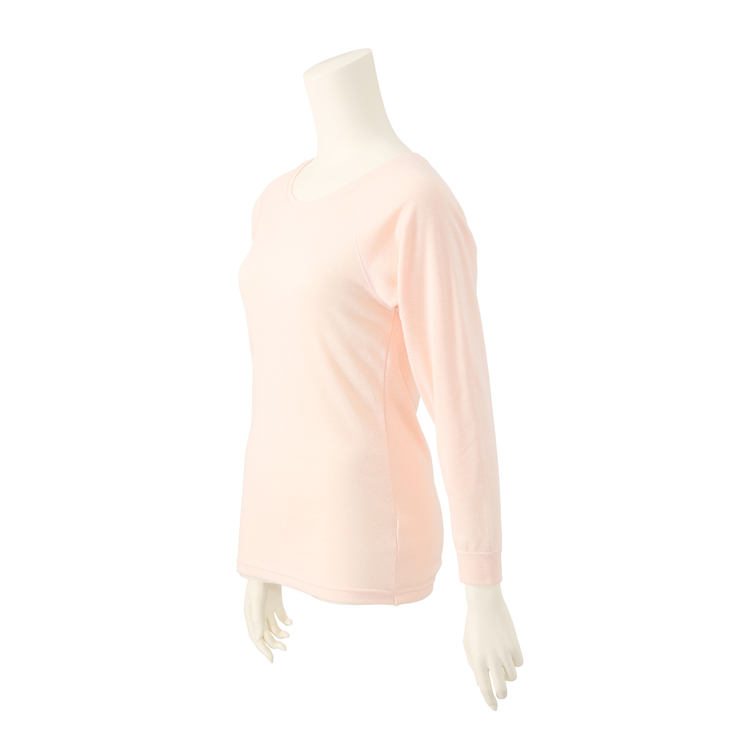 ジュエル 薔薇オイル配合 しっとりなめらか あったかＷ重ね 八分袖インナー３枚セット