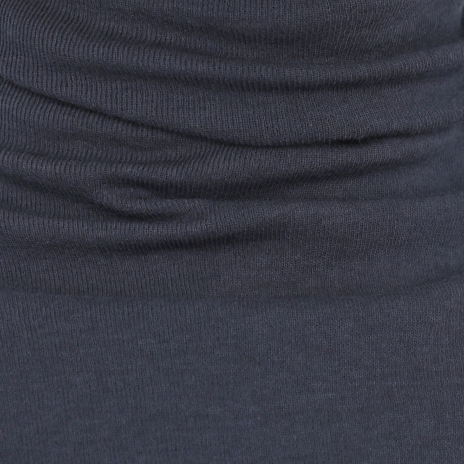 天使の綿シフォン ボトルネック 二重長袖プルオーバー