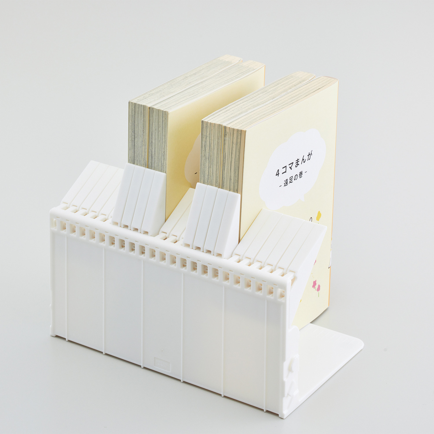 リヒトラブ １冊でも倒れない ブックスタンド 文庫本対応！ レギュラーサイズ ３個セット 