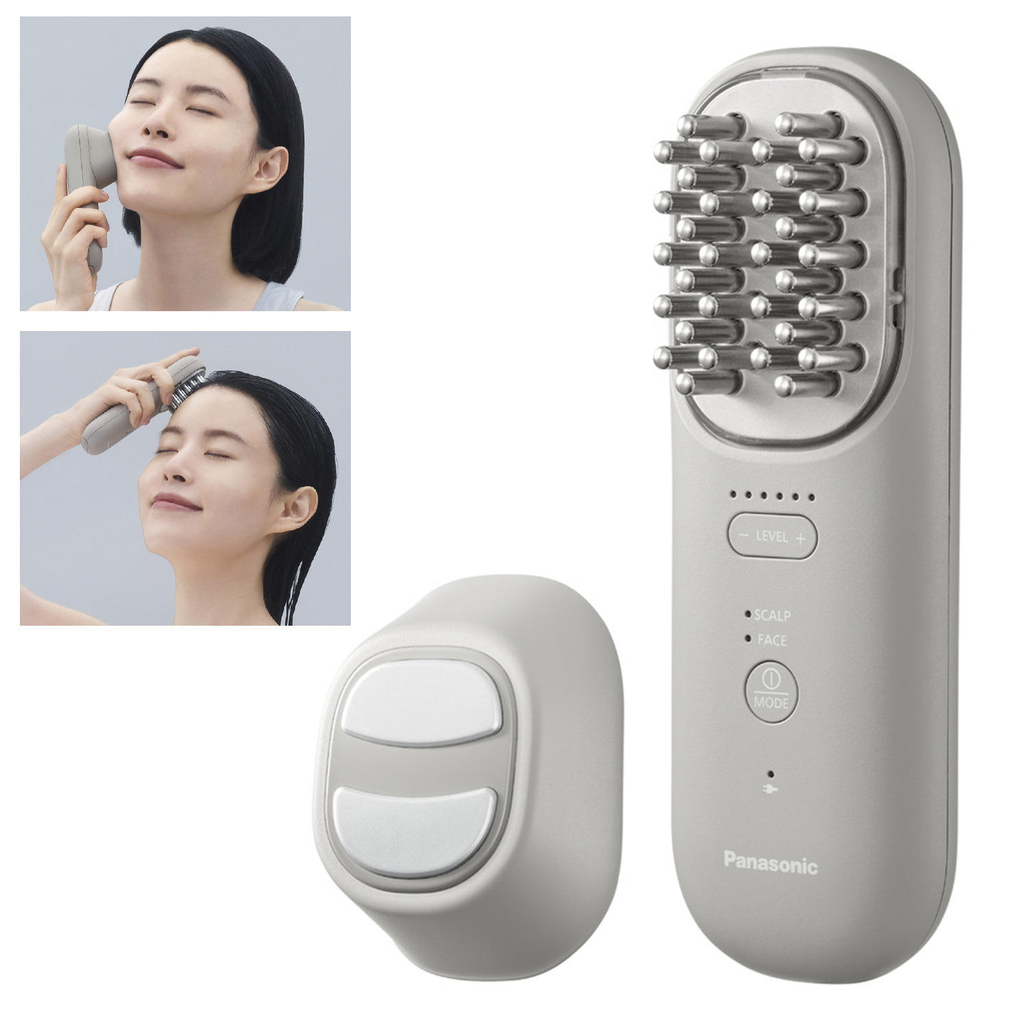 パナソニック ２種類のＥＭＳで 頭筋と表情筋にアプローチ バイタリフト　ブラシ ＥＨ−ＳＰ６０−Ｈ