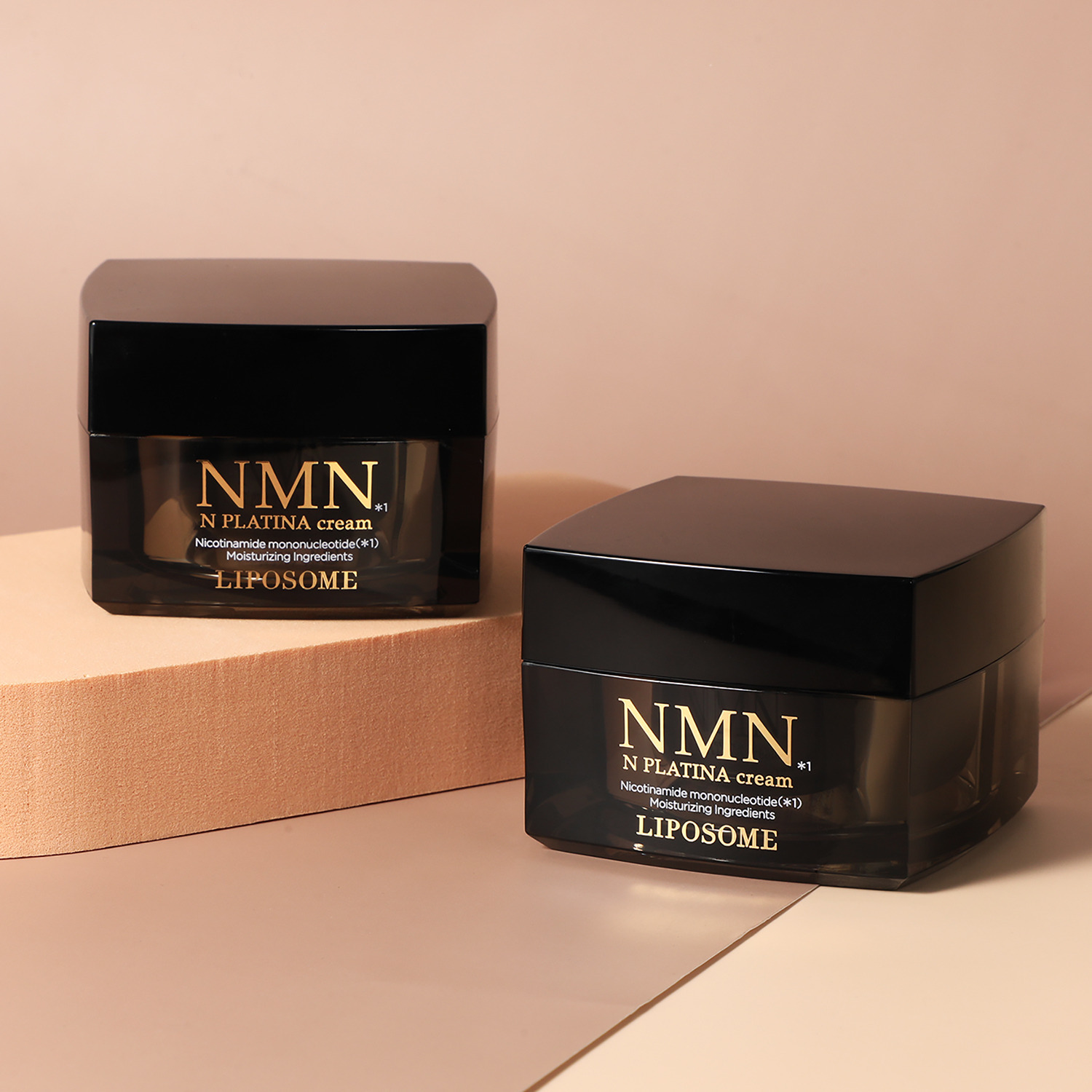 先端成分ＮＭＮ（ニコチン アミドモノヌクレオチド） 配合で潤いハリツヤ肌へ！ リポソームＮ プラチナクリーム ２個セット