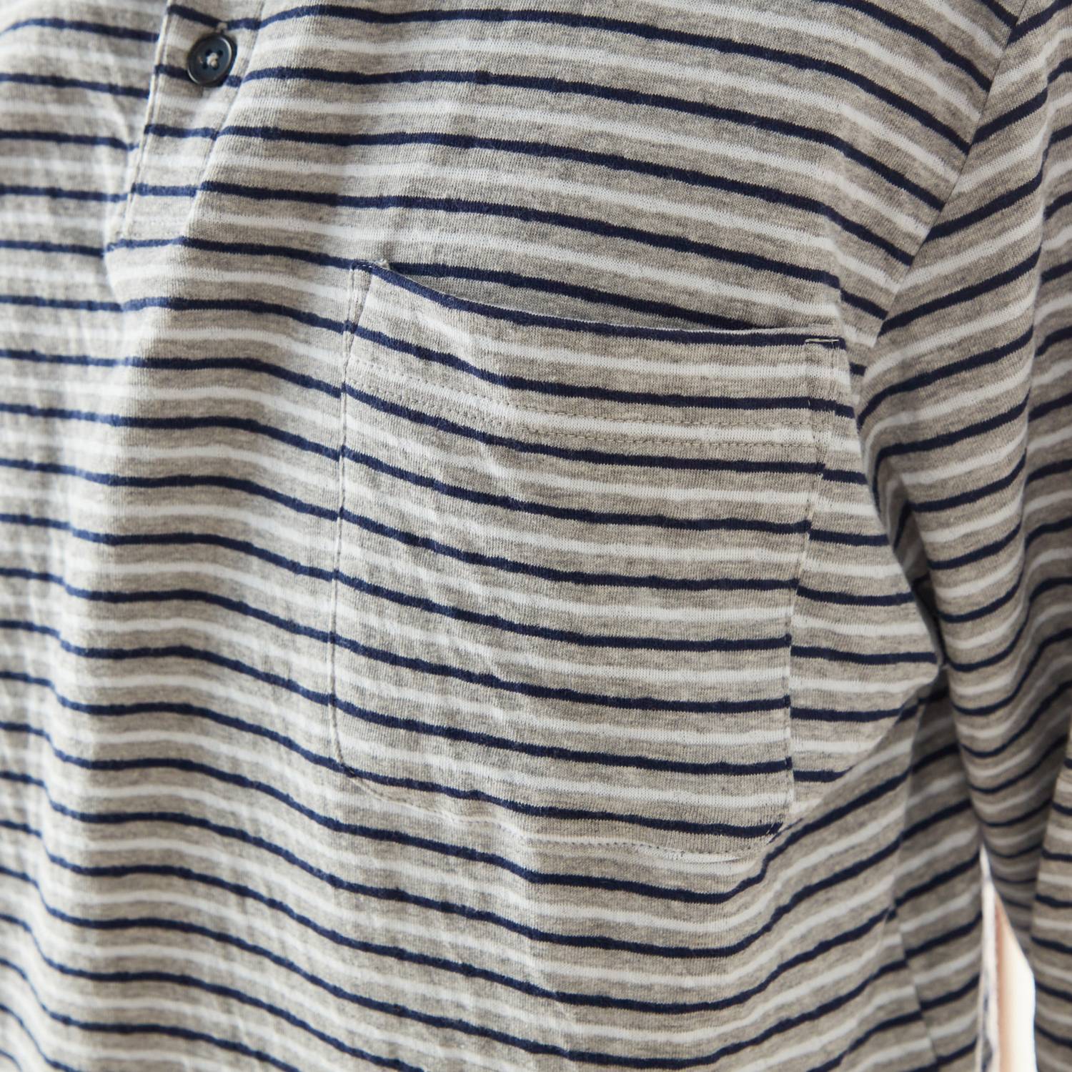 ＷＩＮＤ 接結天竺編 ハート×ボーダー柄 パジャマ ＜メンズ＞