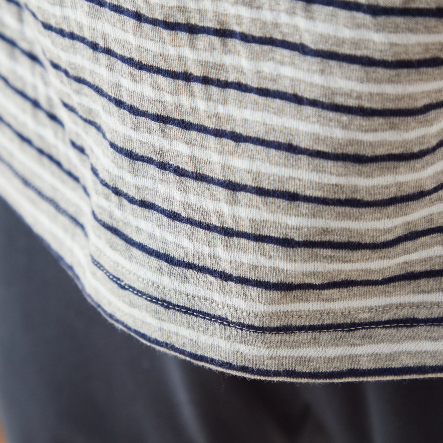 ＷＩＮＤ 接結天竺編 ハート×ボーダー柄 パジャマ ＜メンズ＞