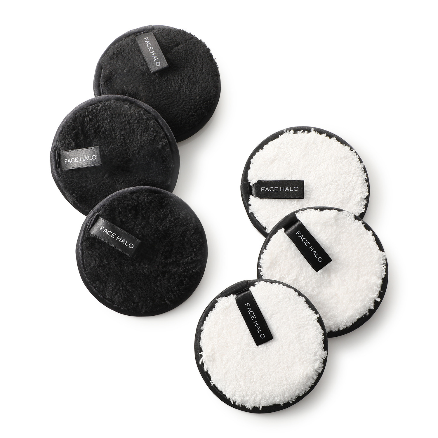 フェイスハロー 濡らして拭くだけ！ 簡単クレンジング＆洗顔 クレンジングパッド ６枚特別セット