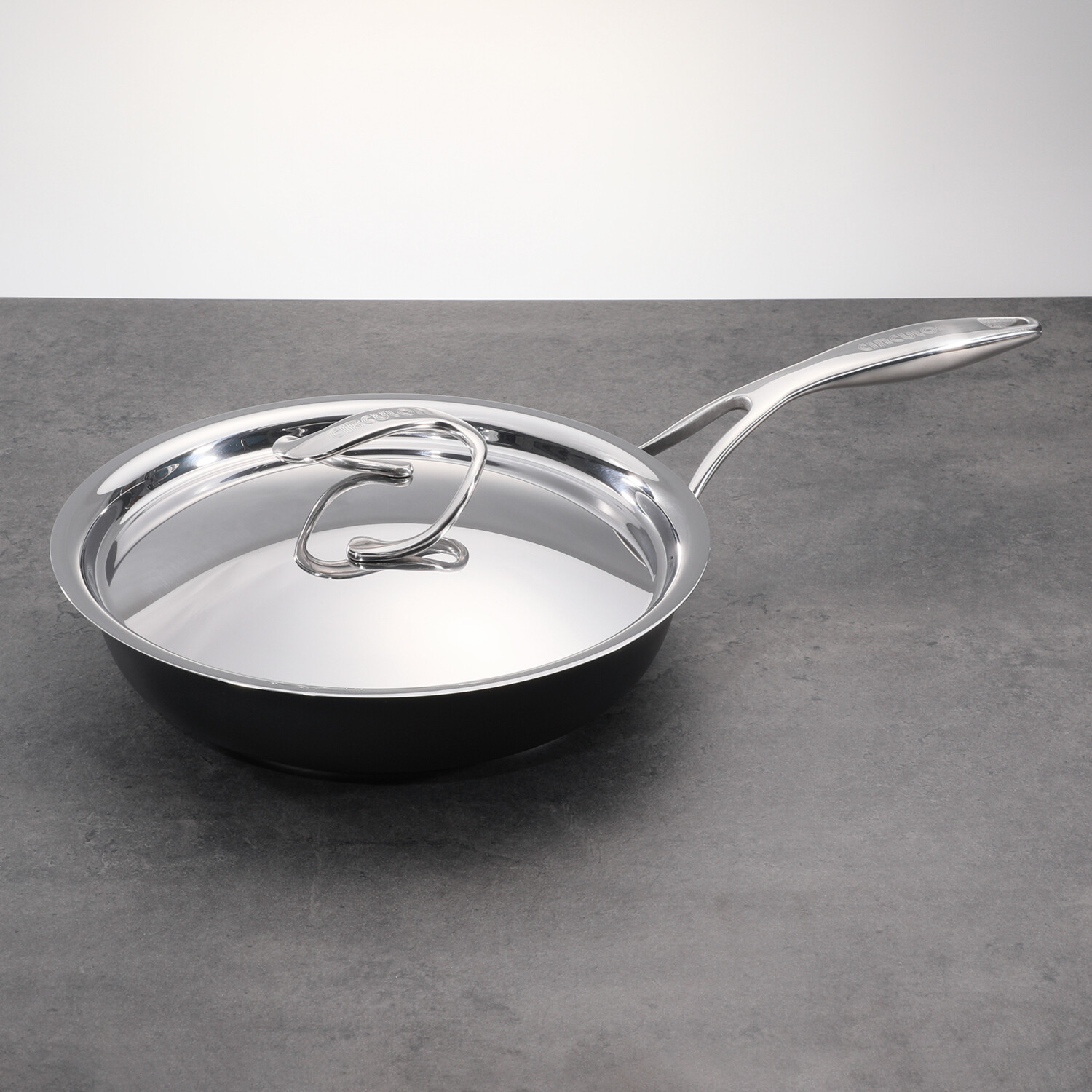 マイヤー サーキュロン フライパン ステンレス蓋 ＜２５ｃｍ用＞