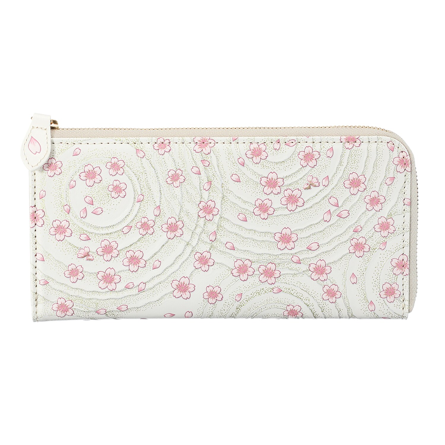 浅草文庫 牛革 Ｌ字ファスナー長財布