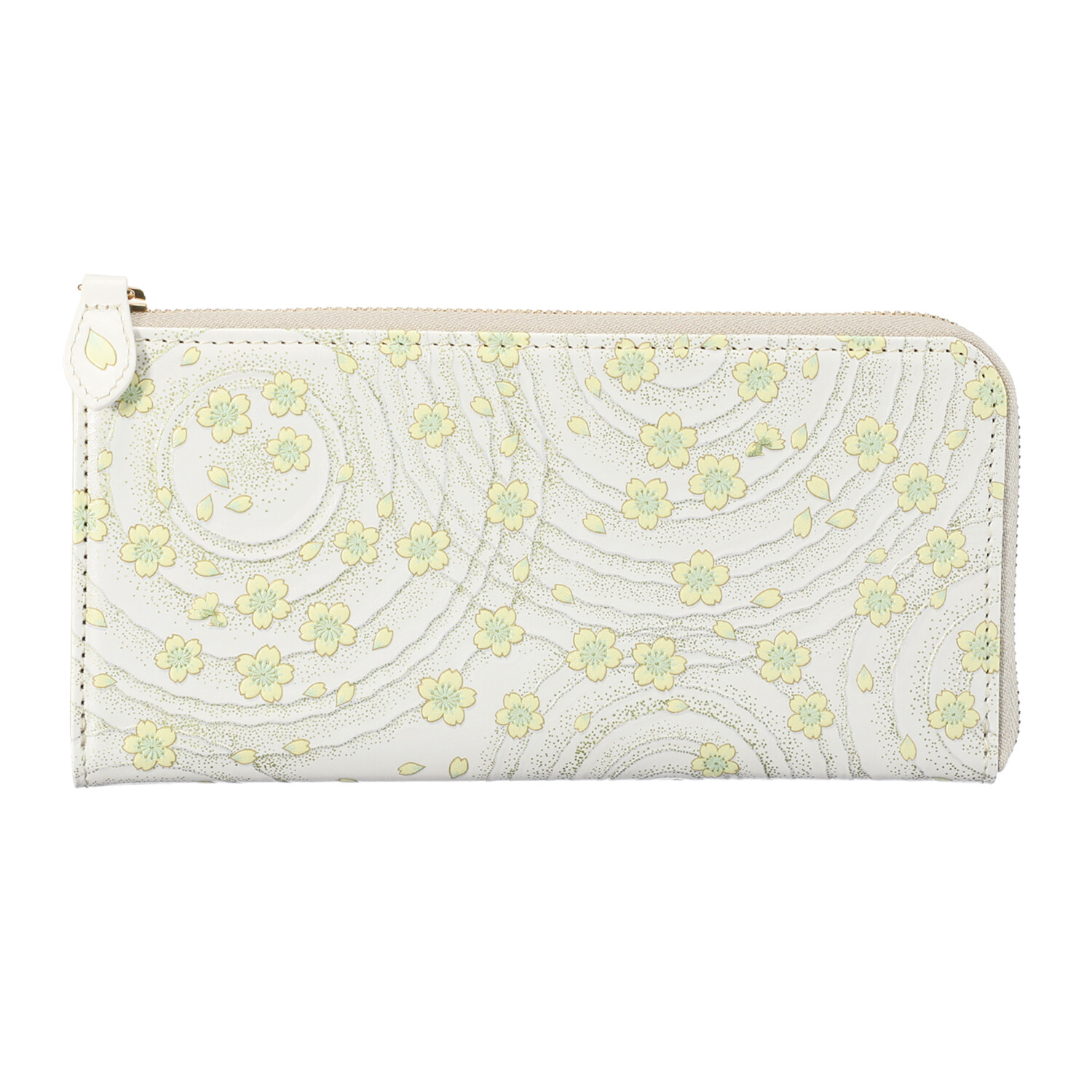 浅草文庫 牛革 Ｌ字ファスナー長財布