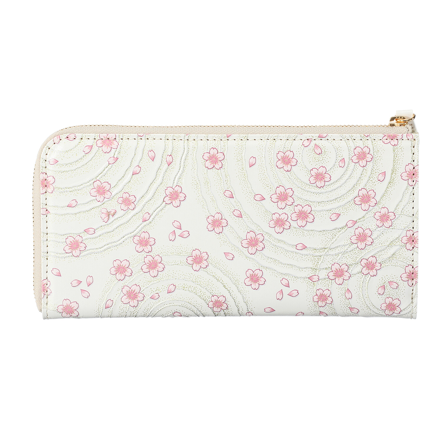 浅草文庫 牛革 Ｌ字ファスナー長財布