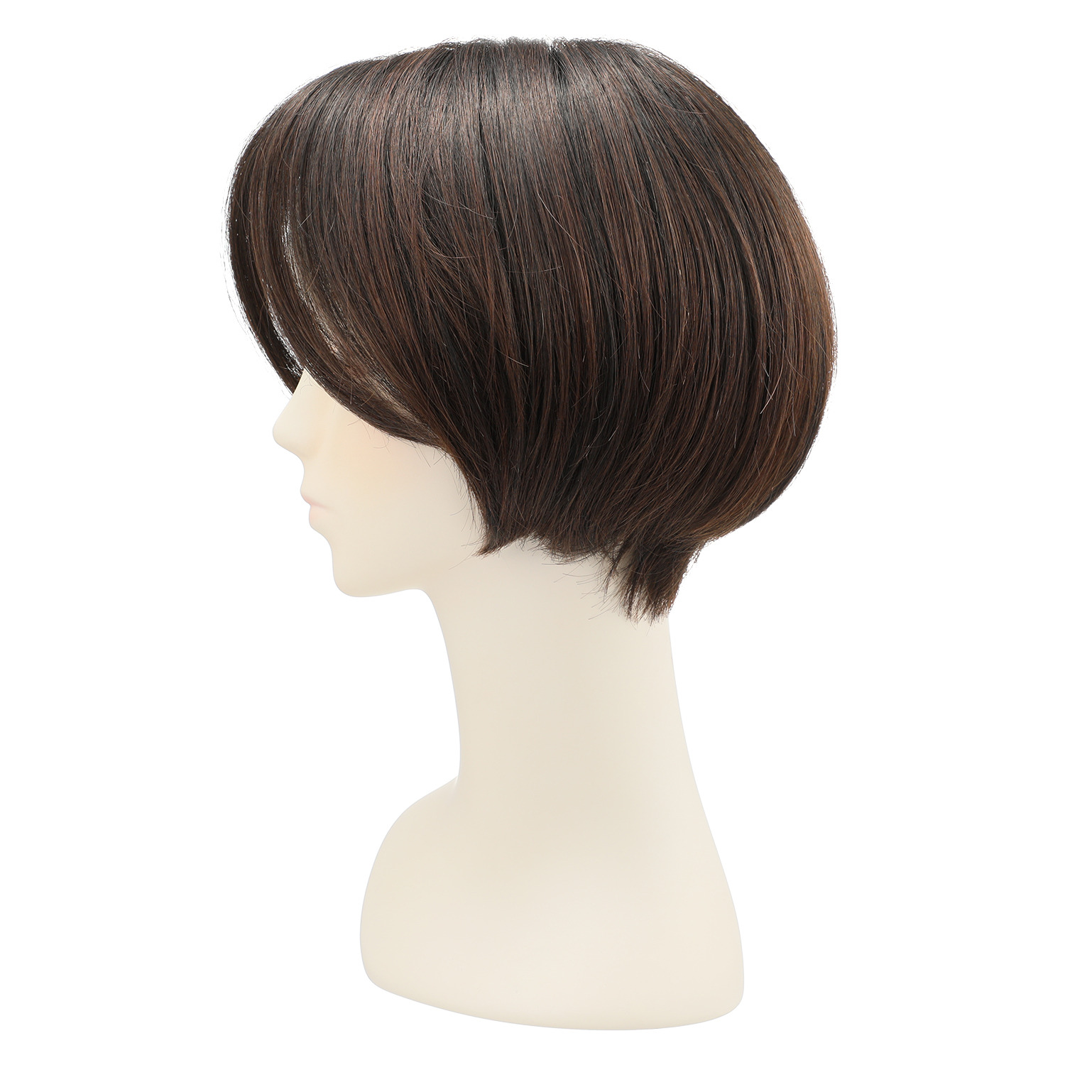 マダムヒロコ フルハンドメイド 高品質フルウィッグ！ ボーテショートプレミアム ＜ナチュラルブラウン＞