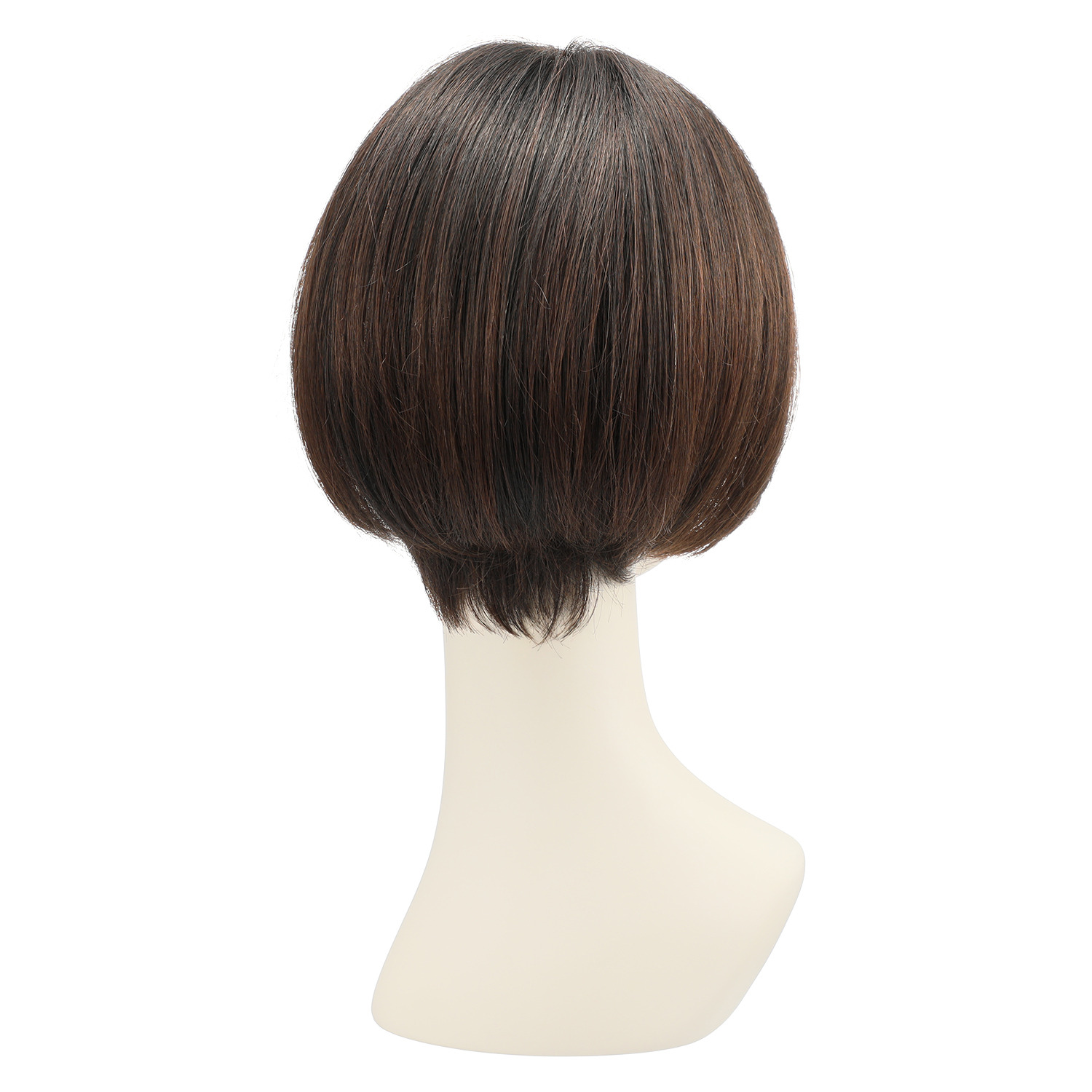 マダムヒロコ フルハンドメイド 高品質フルウィッグ！ ボーテショートプレミアム ＜ナチュラルブラウン＞