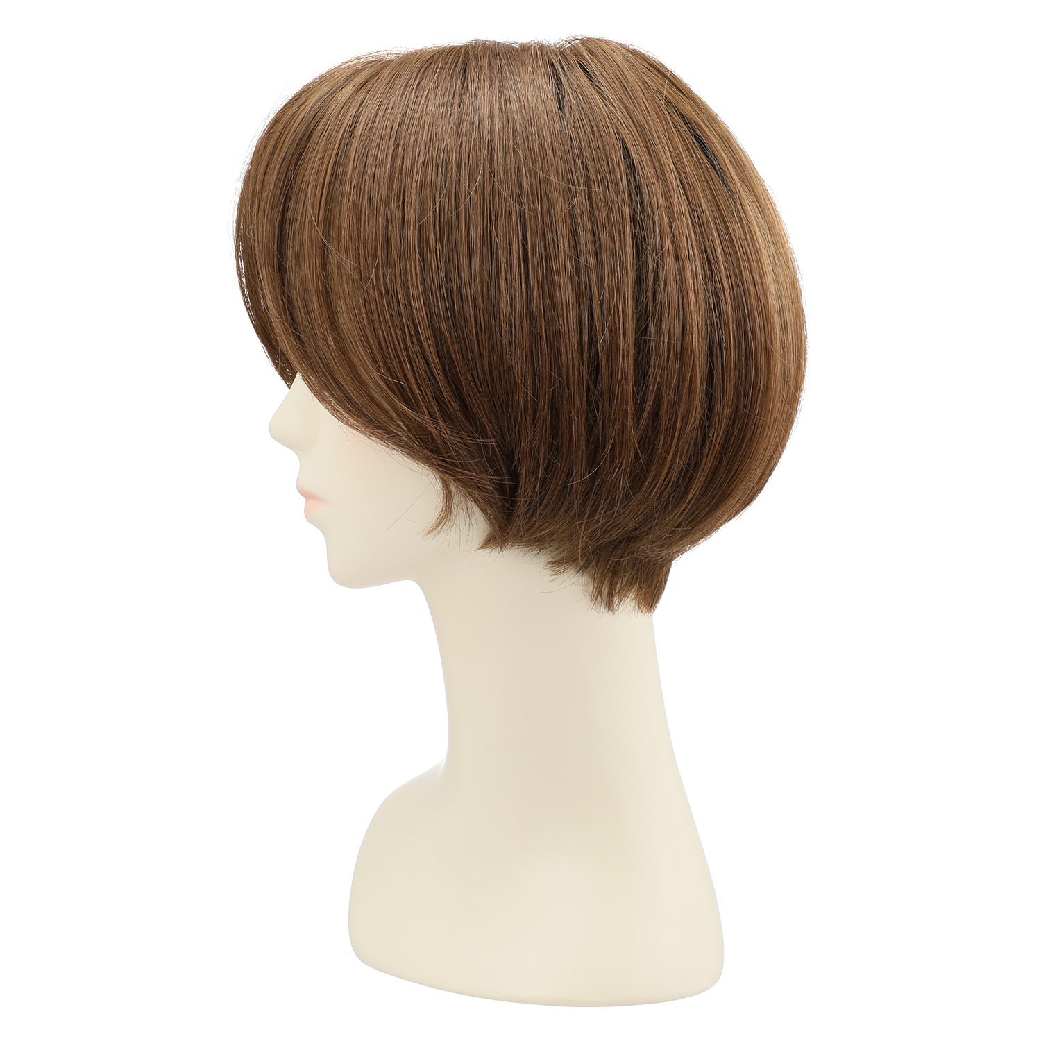 マダムヒロコ フルハンドメイド 高品質フルウィッグ！ ボーテショートプレミアム ＜ライトブラウン＞