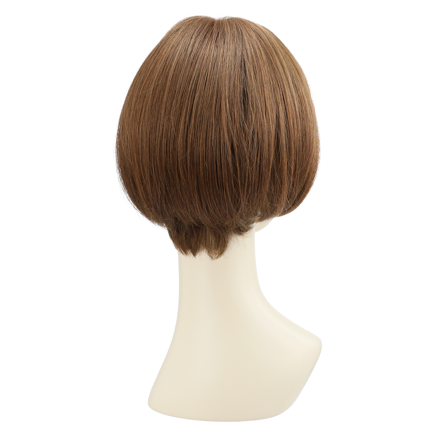 マダムヒロコ フルハンドメイド 高品質フルウィッグ！ ボーテショートプレミアム ＜ライトブラウン＞