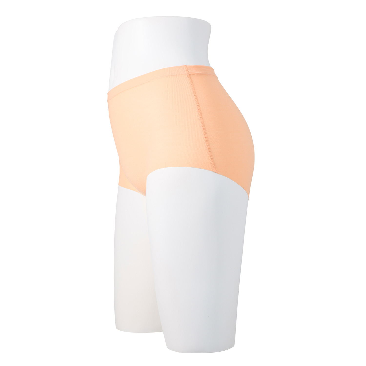 きれいになろう！ 抗菌防臭 日本製綿混素材 響きにくい 切りっぱなしショーツ ２枚組