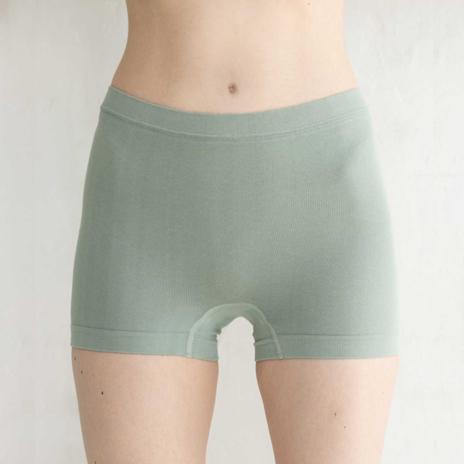 美人工房 にこにこコットン 伸び〜る！ 一分丈ショーツ３枚セット