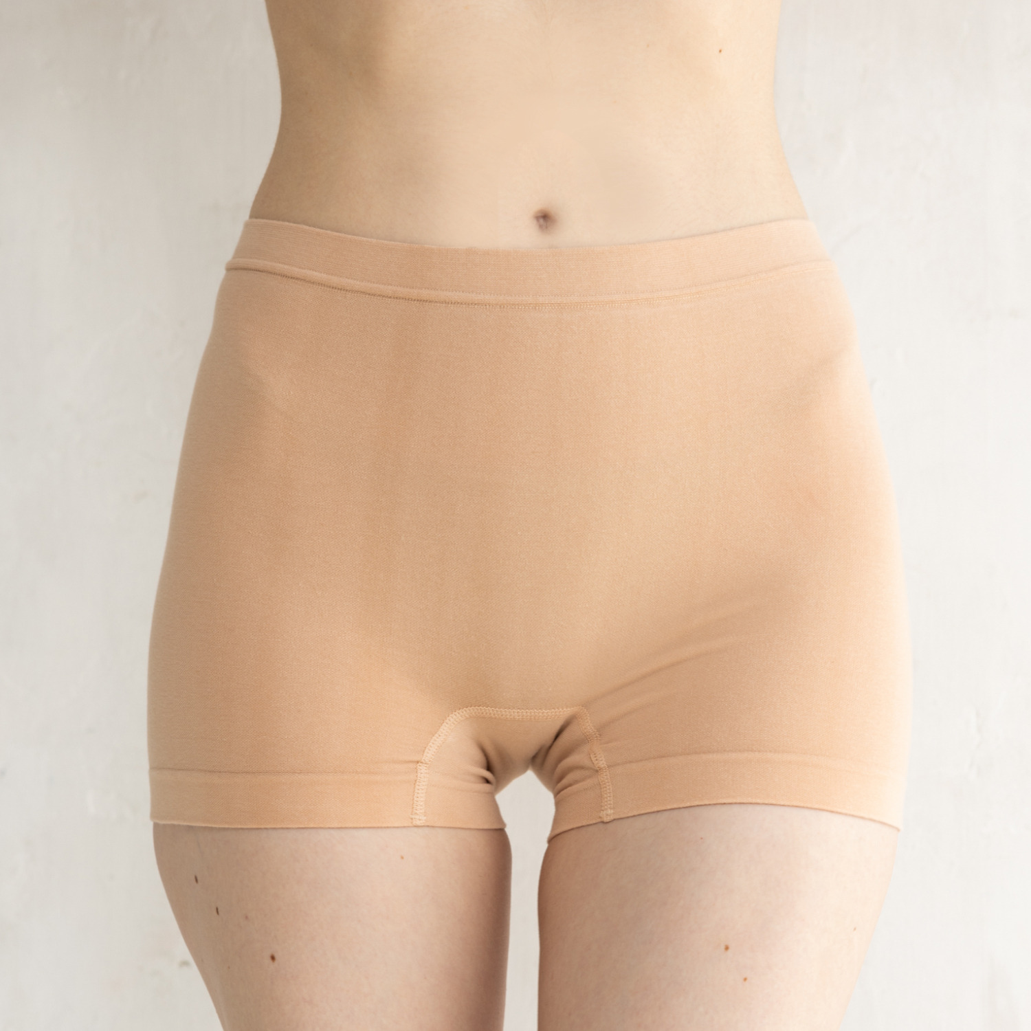 美人工房 にこにこコットン 伸び〜る！ 一分丈ショーツ３枚セット