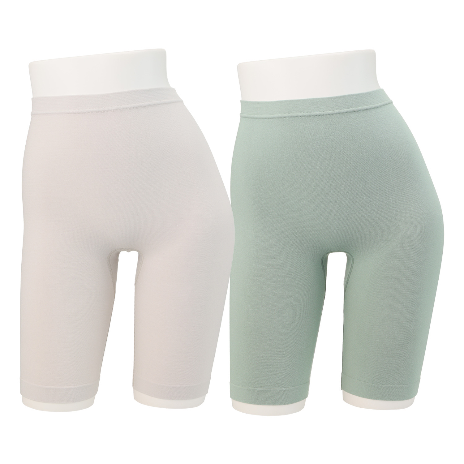 美人工房 にこにこコットン 伸び〜る！ 五分丈ショーツ２枚セット