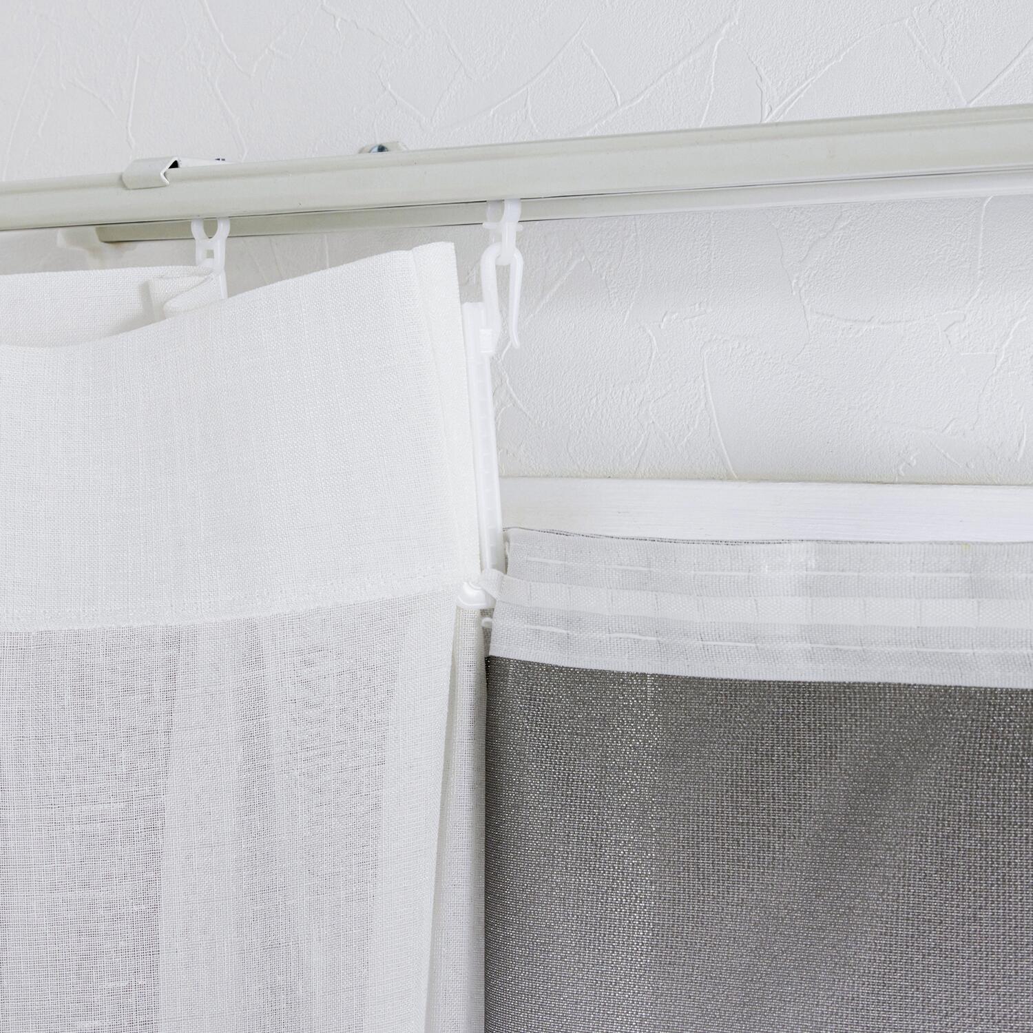ＭＡＳＡ カーテンに簡単取り付け 冬場の暖房効率を助ける！ 断熱サーモキープ 掃き出し窓用　２枚組 ＜９８×１７２ｃｍ＞