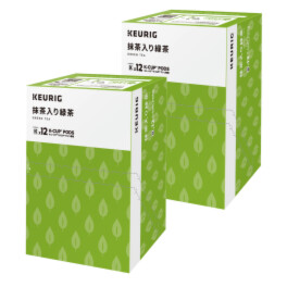 キューリグ Ｋカップ ＜抹茶入り緑茶＞ ２箱セット