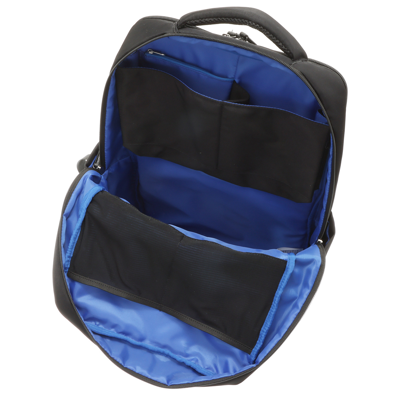 カバッグ はっ水ナイロン ガバッと開く前ポケット付 時短リュック“グランデ”