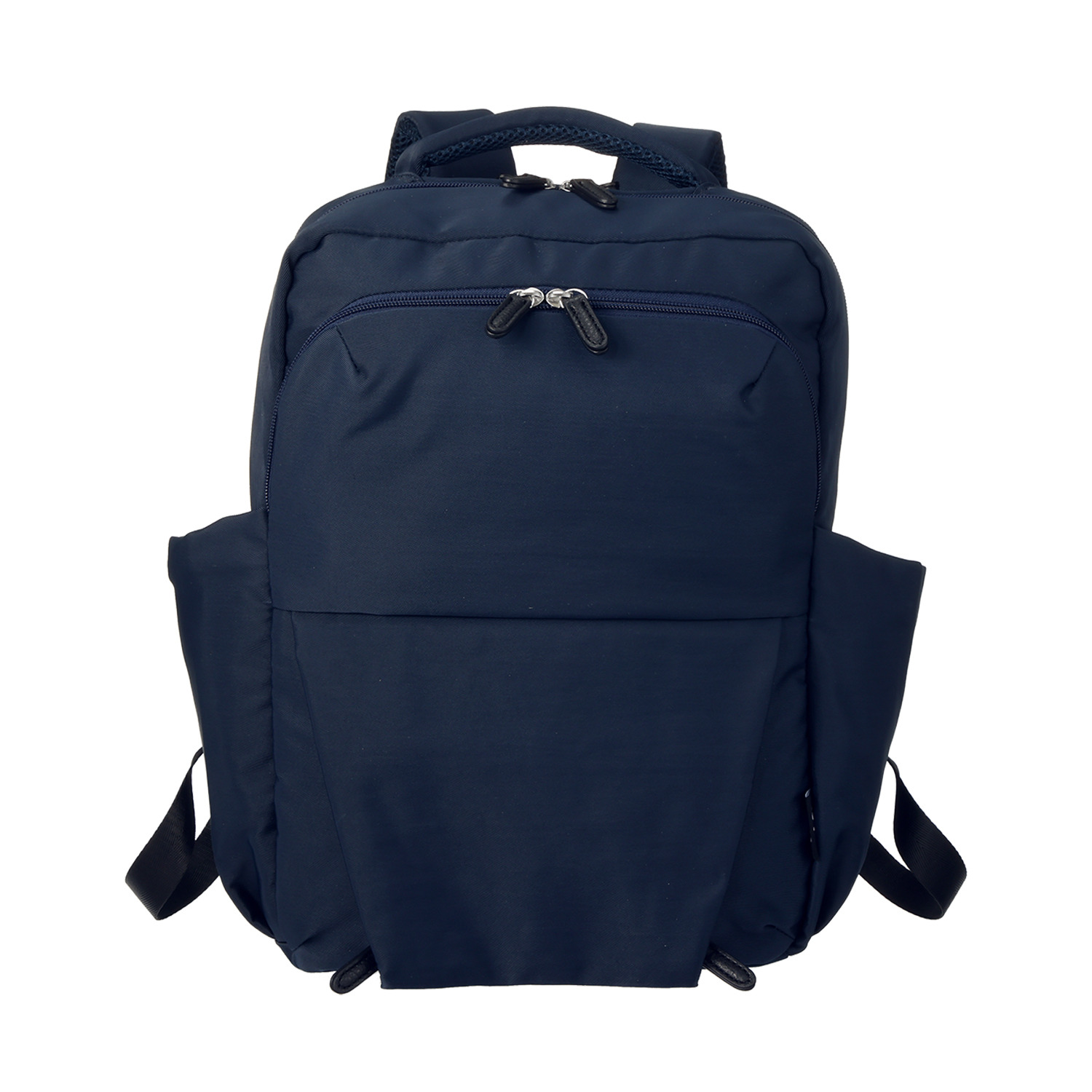 カバッグ はっ水ナイロン ガバッと開く前ポケット付 時短リュック“ミニ”